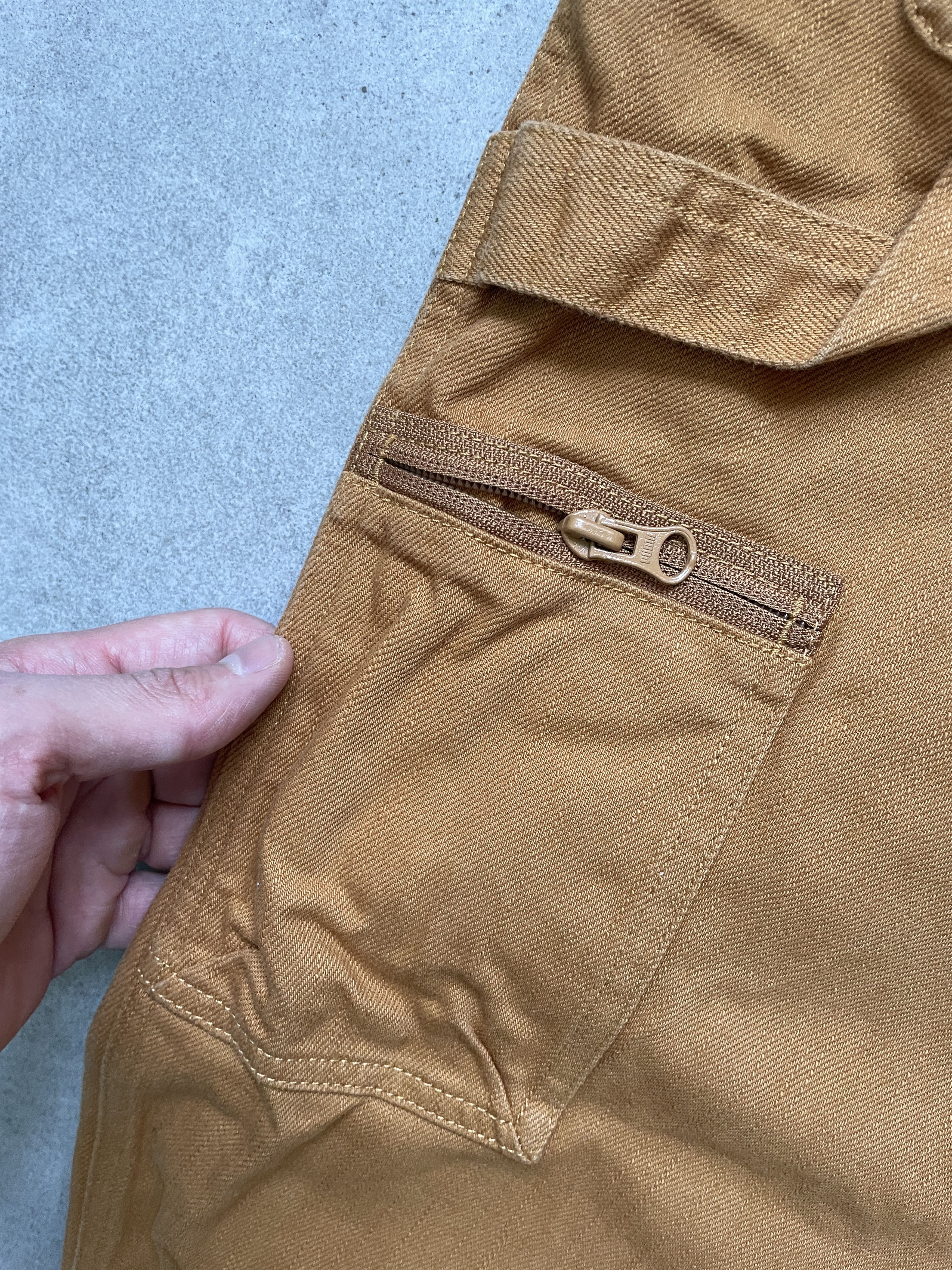 Puma × Rhude PUMA X RHUDE WIDE LEG CARPENTER DOUBLE KNEE BROWN JEANS Size US 30 / EU 46 - 8 Thumbnail