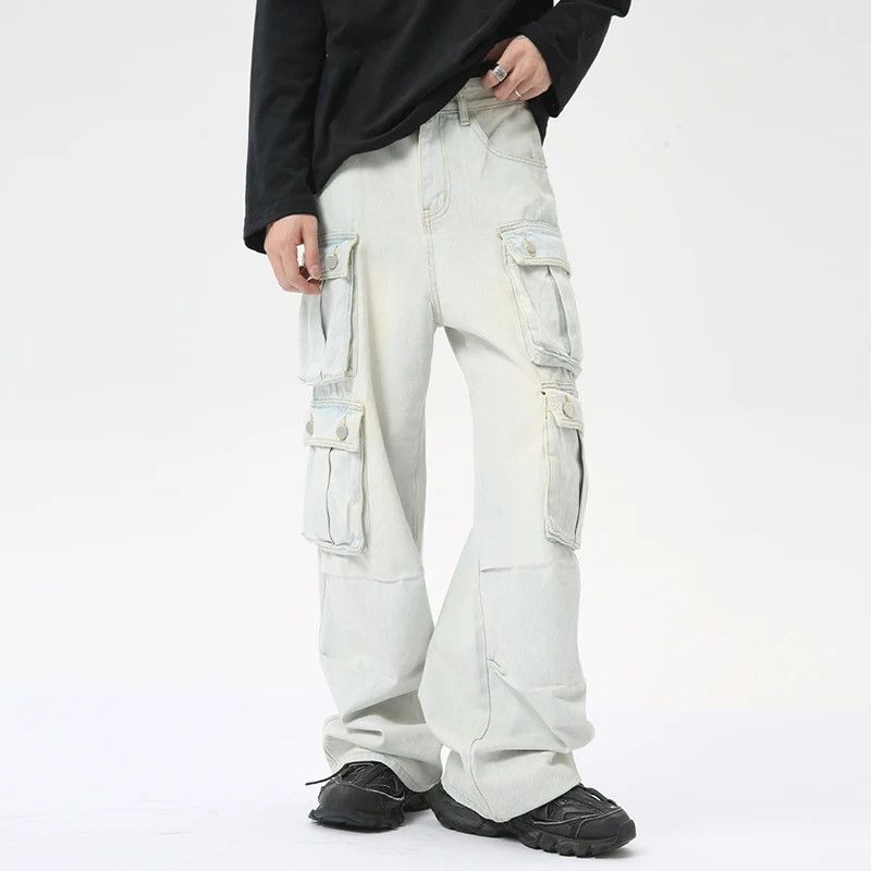 Japanese Brand × Vintage Straight Multi-pockets Jeans Size US 28 / EU 44 - 4 Thumbnail