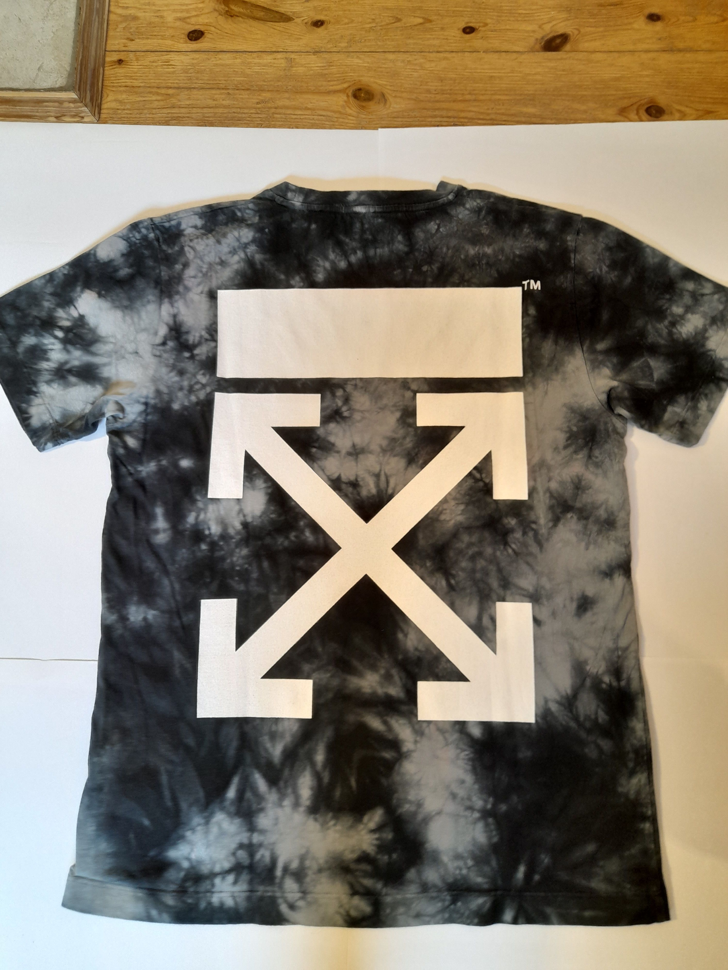 Off-White Off-White tie dye print t-shirt Size US M / EU 48-50 / 2 - 2 Thumbnail