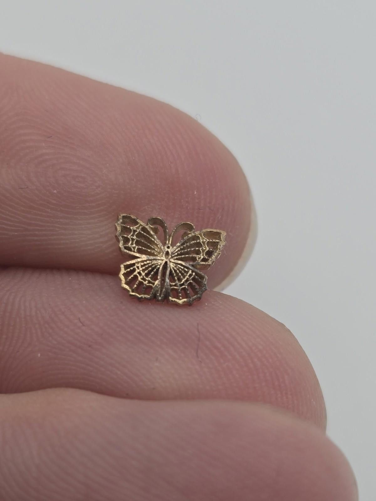 Walls Vintage Wells 12k GF Filigree Butterfly Earring & Pin Set Size ONE SIZE - 5 Thumbnail
