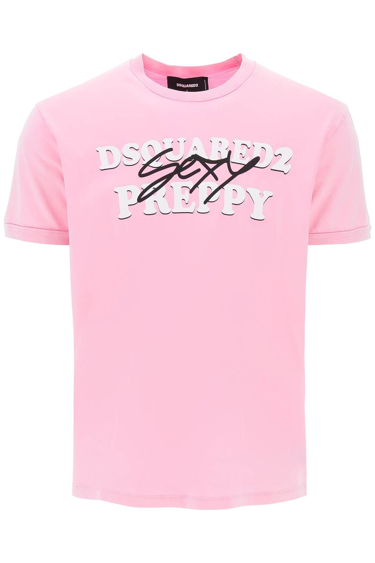 image of Dsquared2 "sexy Preppy Muscle Fit T in Lilac, Men's (Size Large)