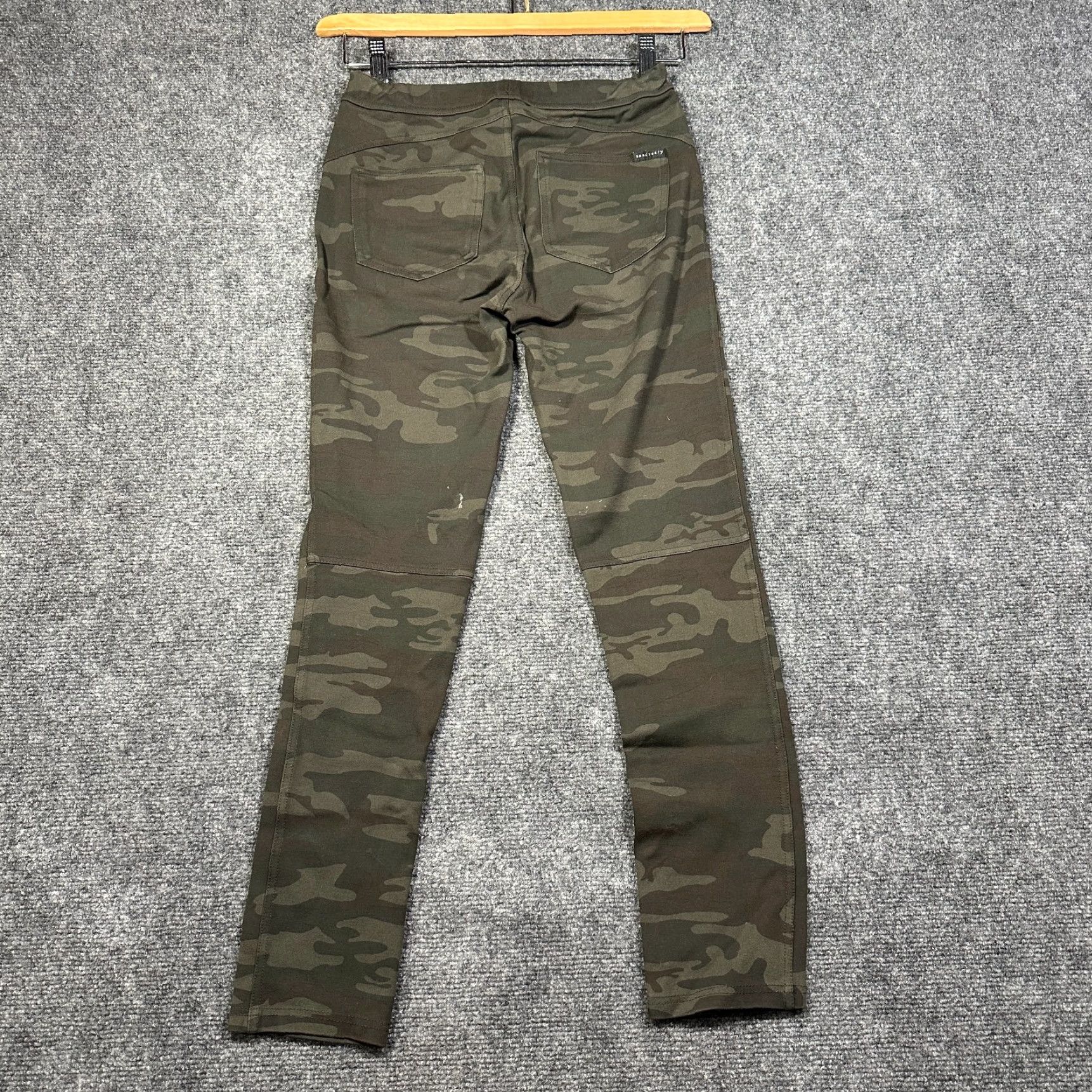 Anthropologie Anthropologie X Sanctuary Grease Legging Womens Small Green Camouflage Pants Skinny Size 28" / US 6 / IT 42 - 5 Thumbnail