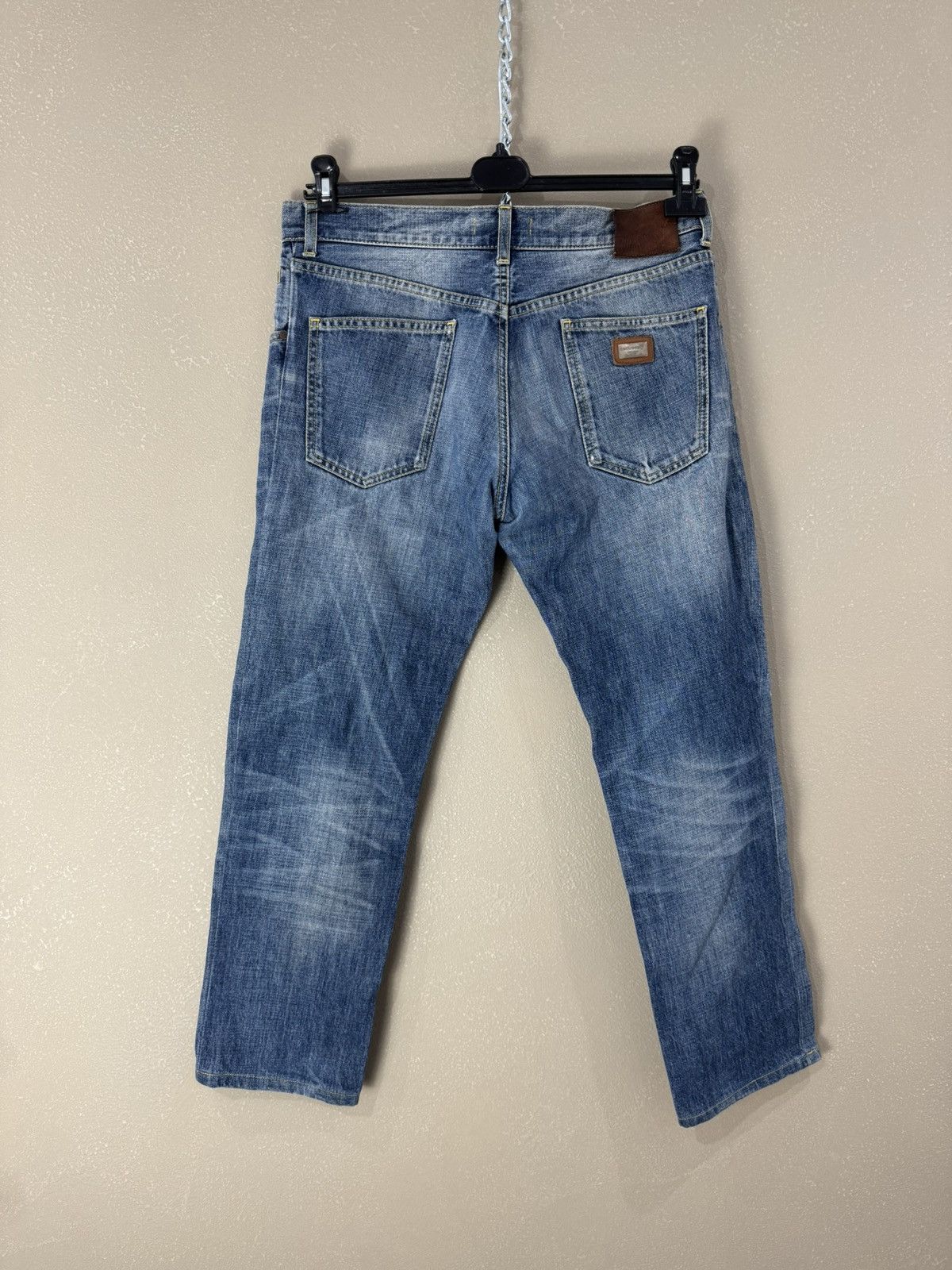 Dolce & Gabbana Dolce & Gabbana Distressed Denim Jeans Size US 32 / EU 48 - 2 Thumbnail