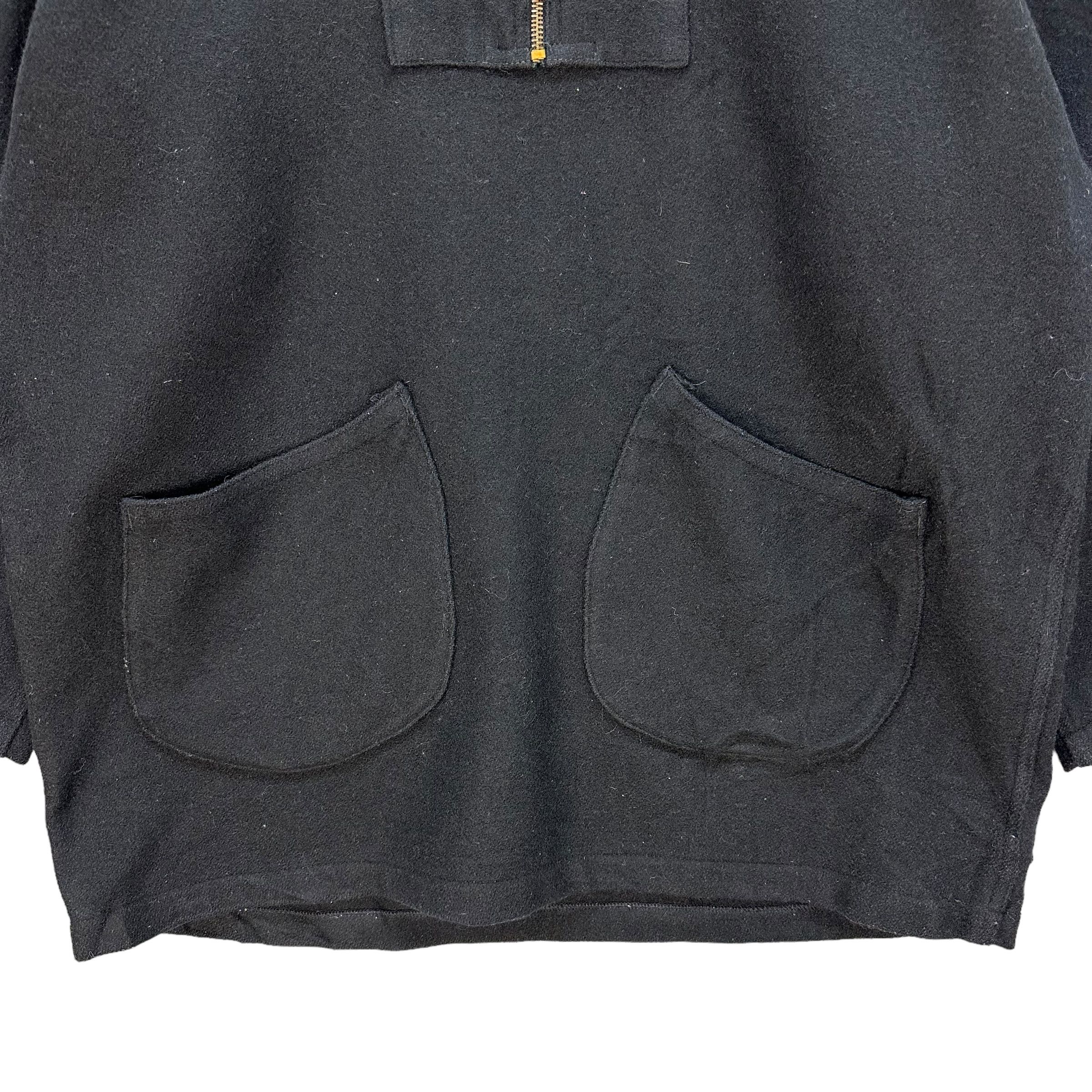 Vintage 68 & Brothers New York Half Zip Wool Hoodies #A23-0538 Size US L / EU 52-54 / 3 - 3 Thumbnail
