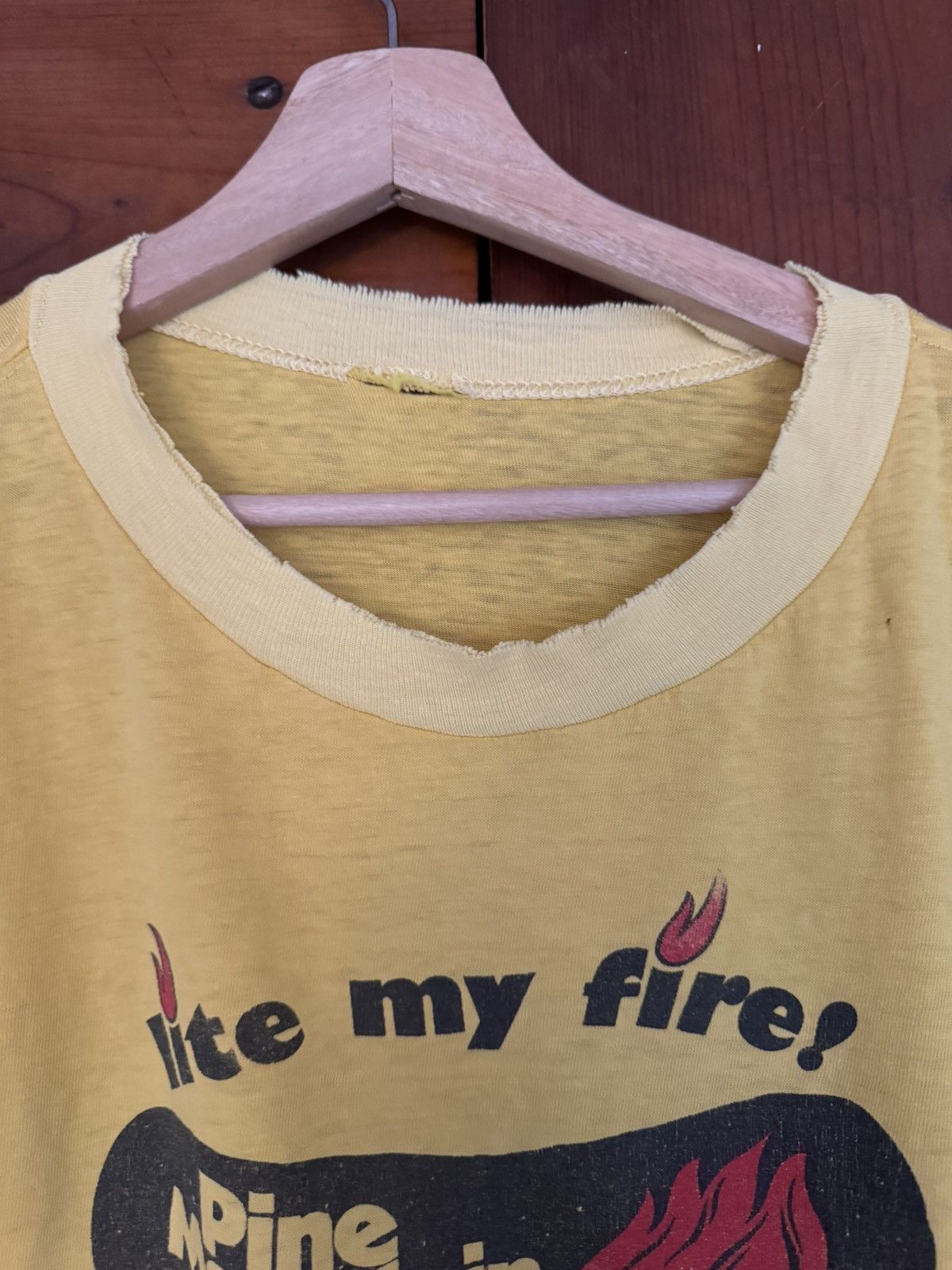 Vintage Vintage yellow pine mountain log tee Size US M / EU 48-50 / 2 - 2 Thumbnail