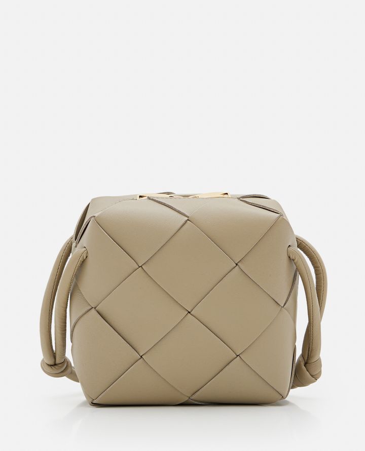 Bottega Veneta o1n1vont0325 Size: OS / Mini Cassette Camera Bag in Beige Size ONE SIZE - 1 Thumbnail