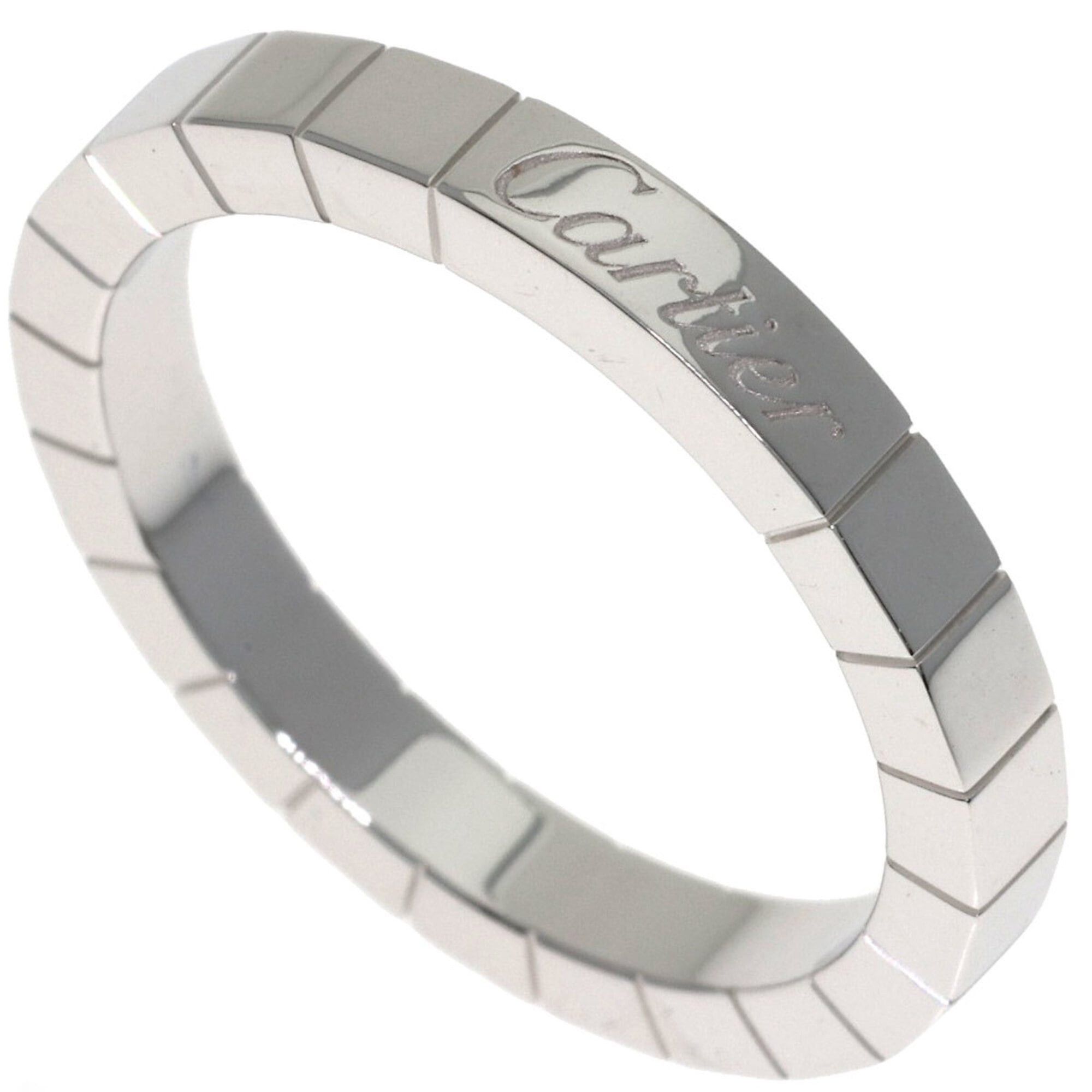 Cartier Cartier Lanieres #58 Ring, 18K White Gold, Women's, CARTIER Size ONE SIZE - 1 Thumbnail