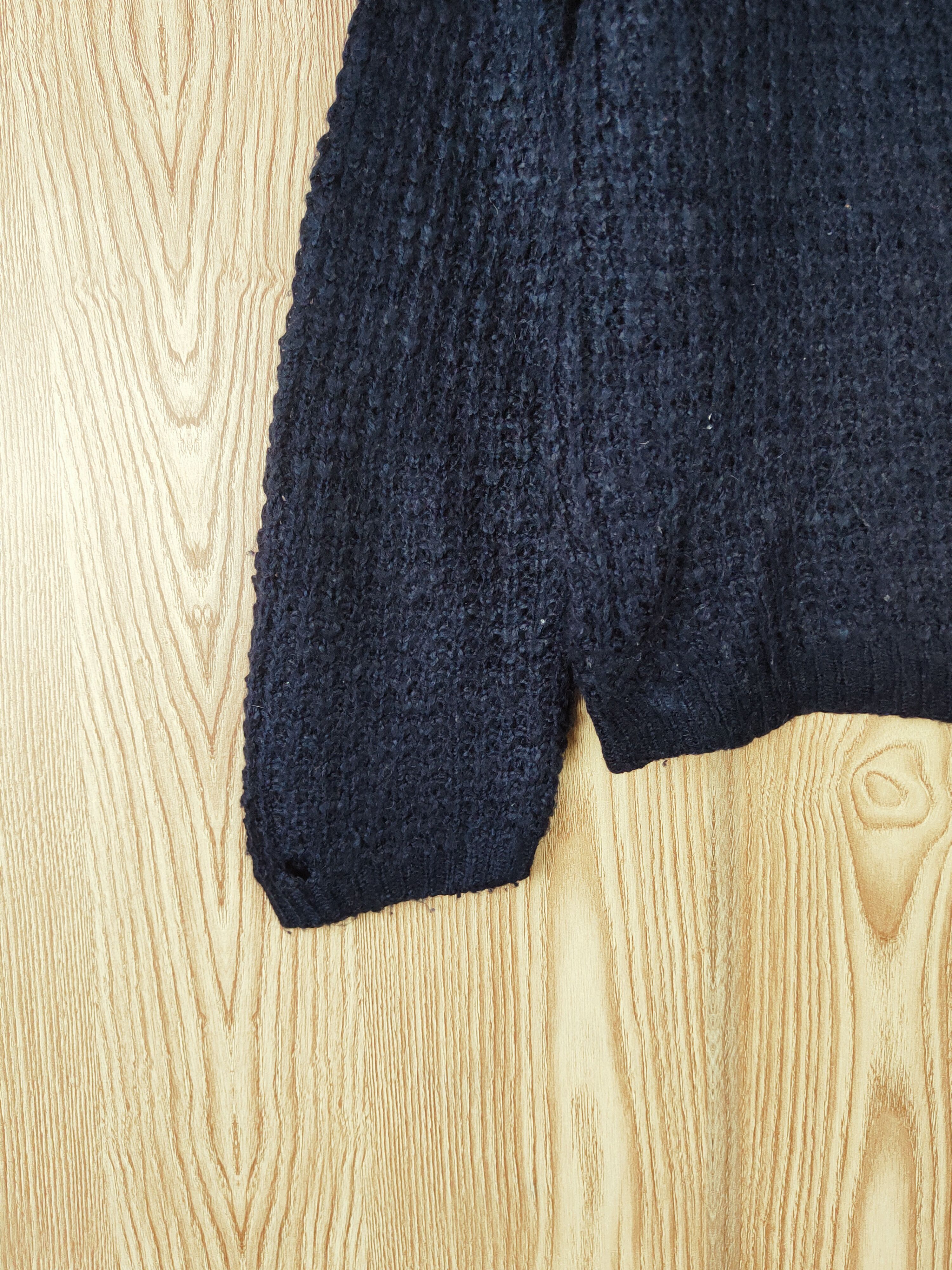Japanese Brand × Vintage Heart Market Navy Knitwear Sweatshirts #W673 Size L / US 10 / IT 46 - 5 Thumbnail