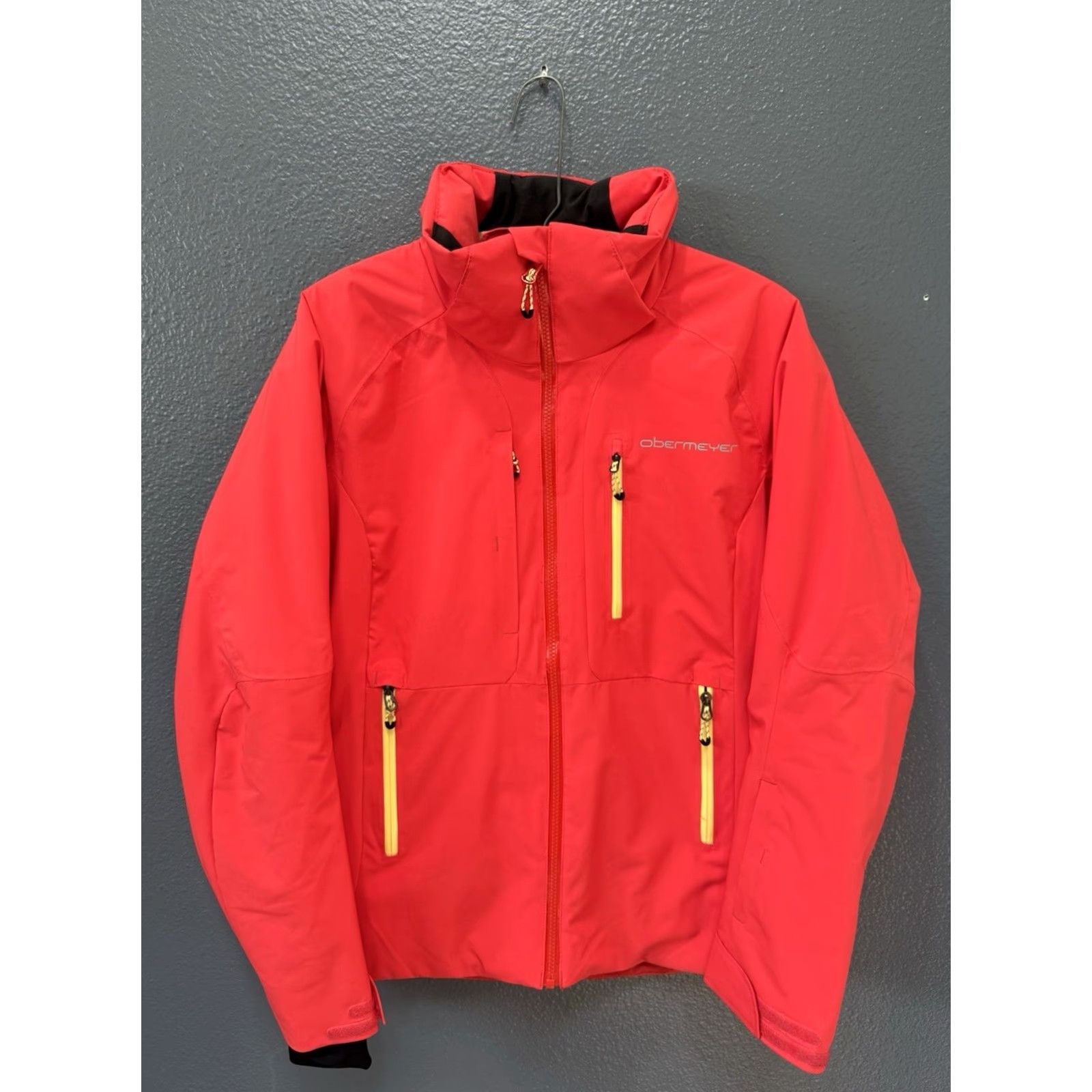 Obermeyer VINTAGE Obermeyer Pink Zip Ski Jacket Women 8 Jacket Pink Ski Women 8 Zip Obermeyer Womens 8 Size M / US 6-8 / IT 42-44 - 3 Thumbnail
