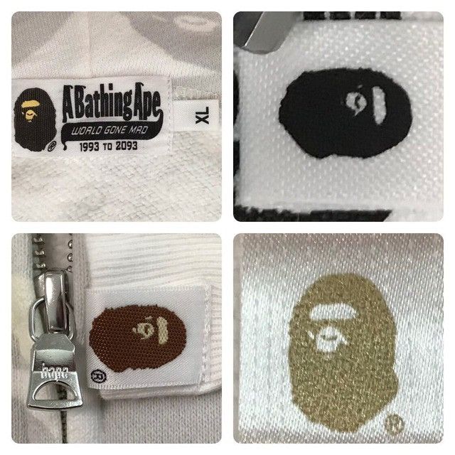 Bape 💫Glow in the dark💫 BAPE city camo ape head full zip hoodie Size US XL / EU 56 / 4 - 9 Thumbnail