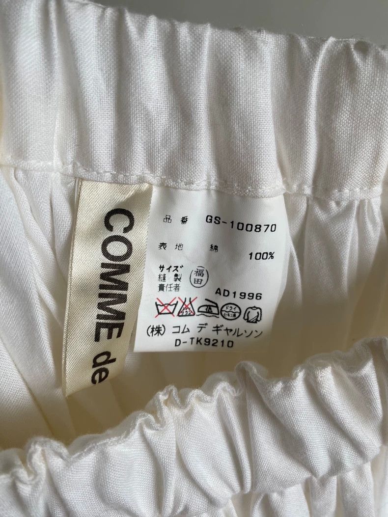 Comme des Garcons Comme Des Garcons size 均码 Cystic period asymmetric pleated Size 25" / US 0 / IT 36 - 8 Thumbnail