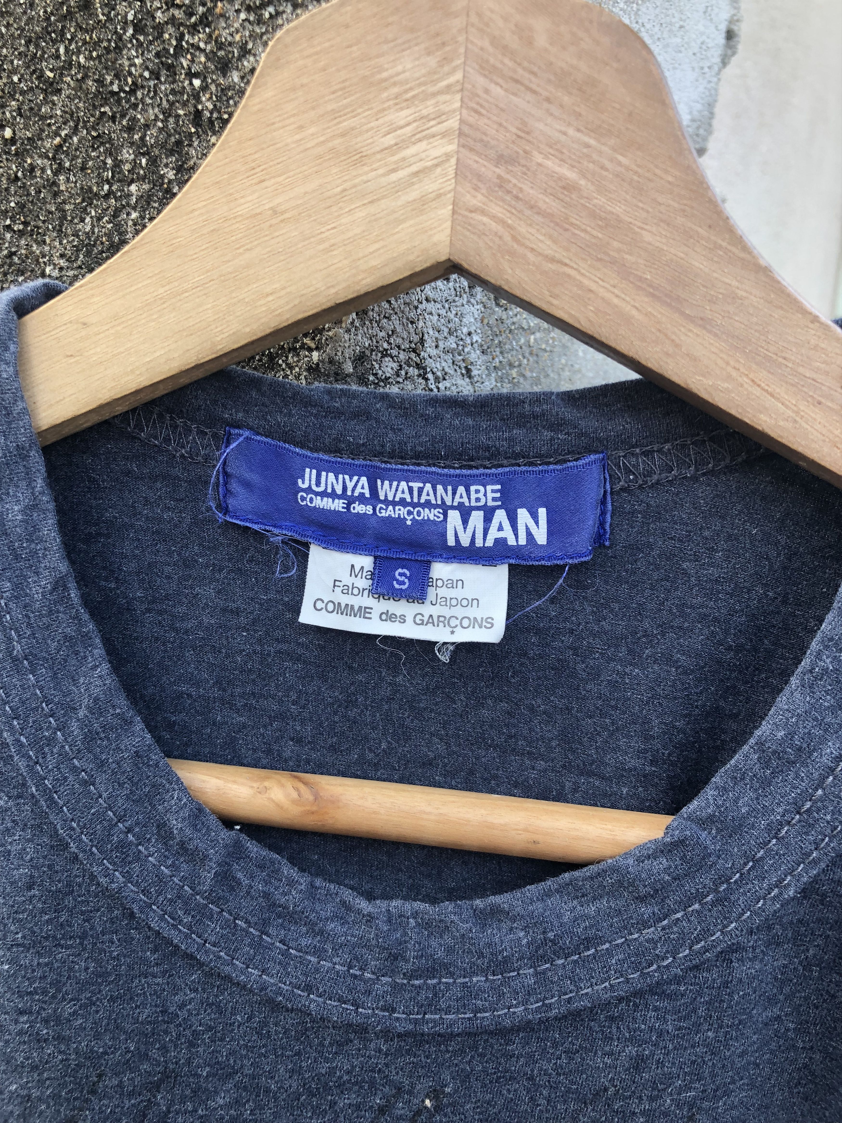 Junya Watanabe AD2021 Junya Watanabe Comme des Garçons "Wording" T-shirt Size US M / EU 48-50 / 2 - 4 Thumbnail