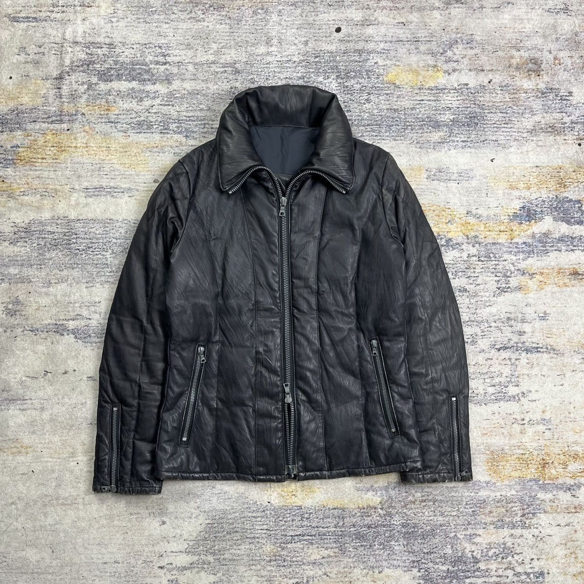 ジャケット・アウター ISAMUKATAYAMA BACKLASH SINGLE RIDERS BLK Isamu Katayama Backlash Black single riders leather jacket Isamu