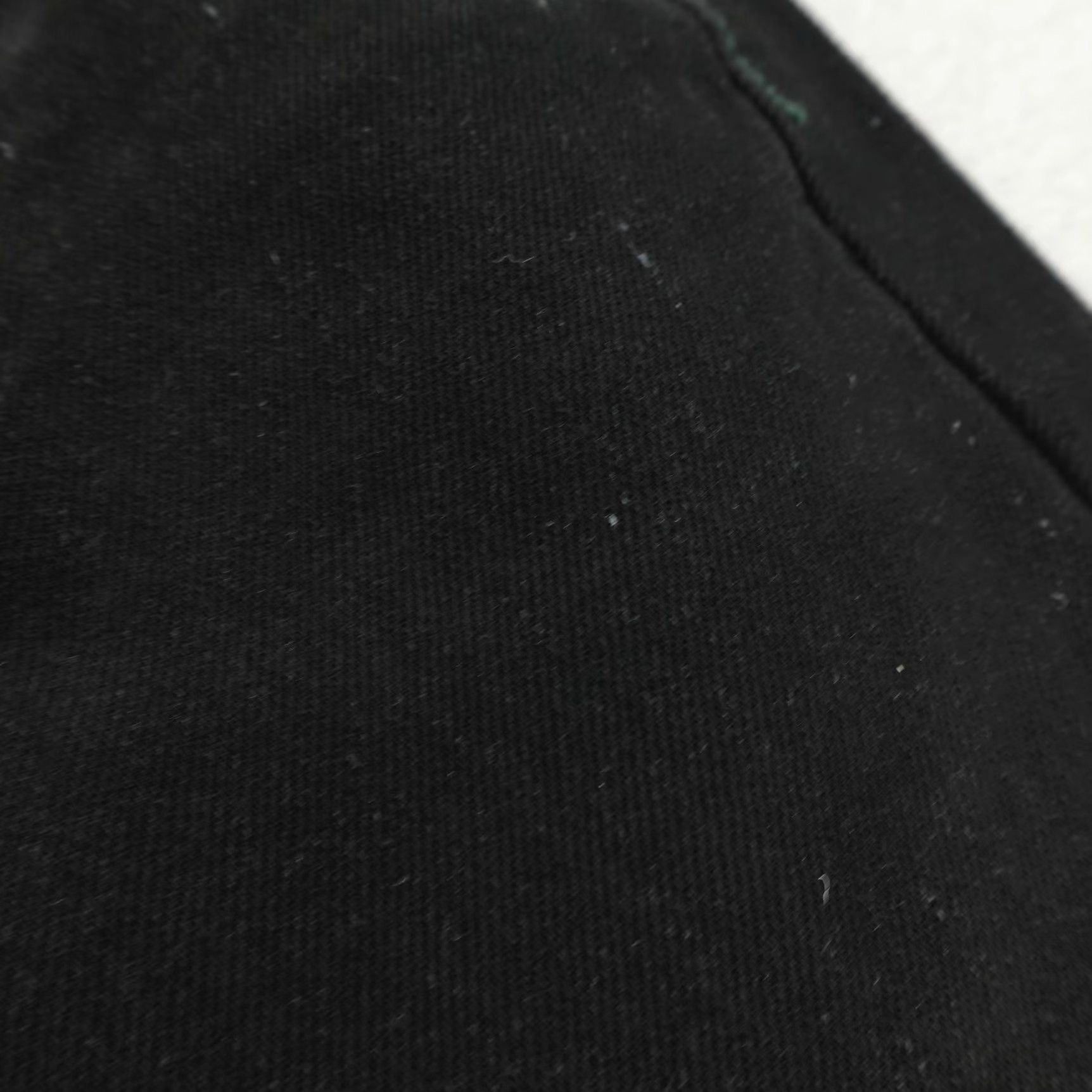 Vintage VINTAGE Solo Mens Jeans 30x30 Black Denim Straight Leg 90s Y2K Deadstock Cotton Size US 30 / EU 46 - 5 Thumbnail