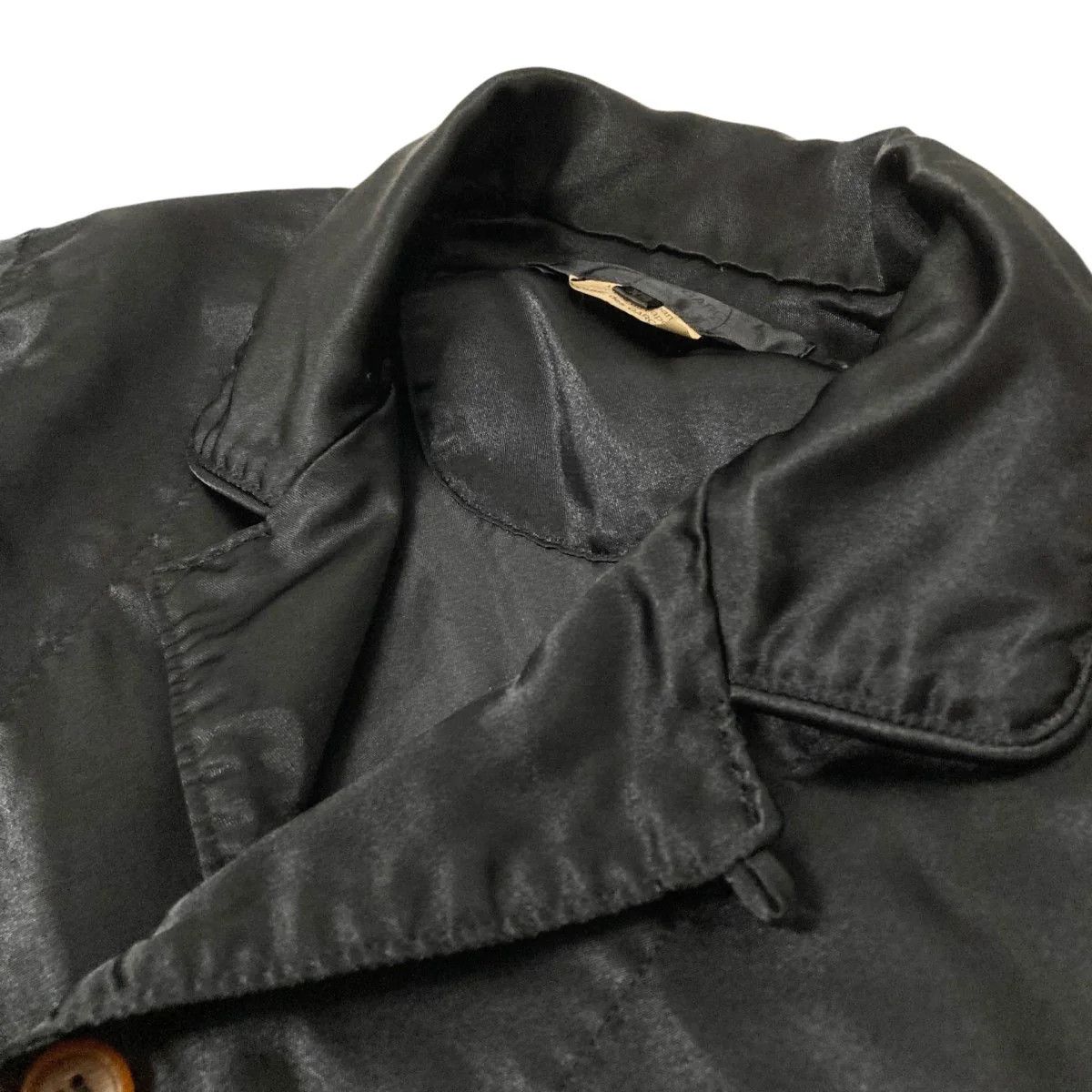 Comme des Garcons Satin Tailored Jacket Size XS / US 0-2 / IT 36-38 - 3 Thumbnail