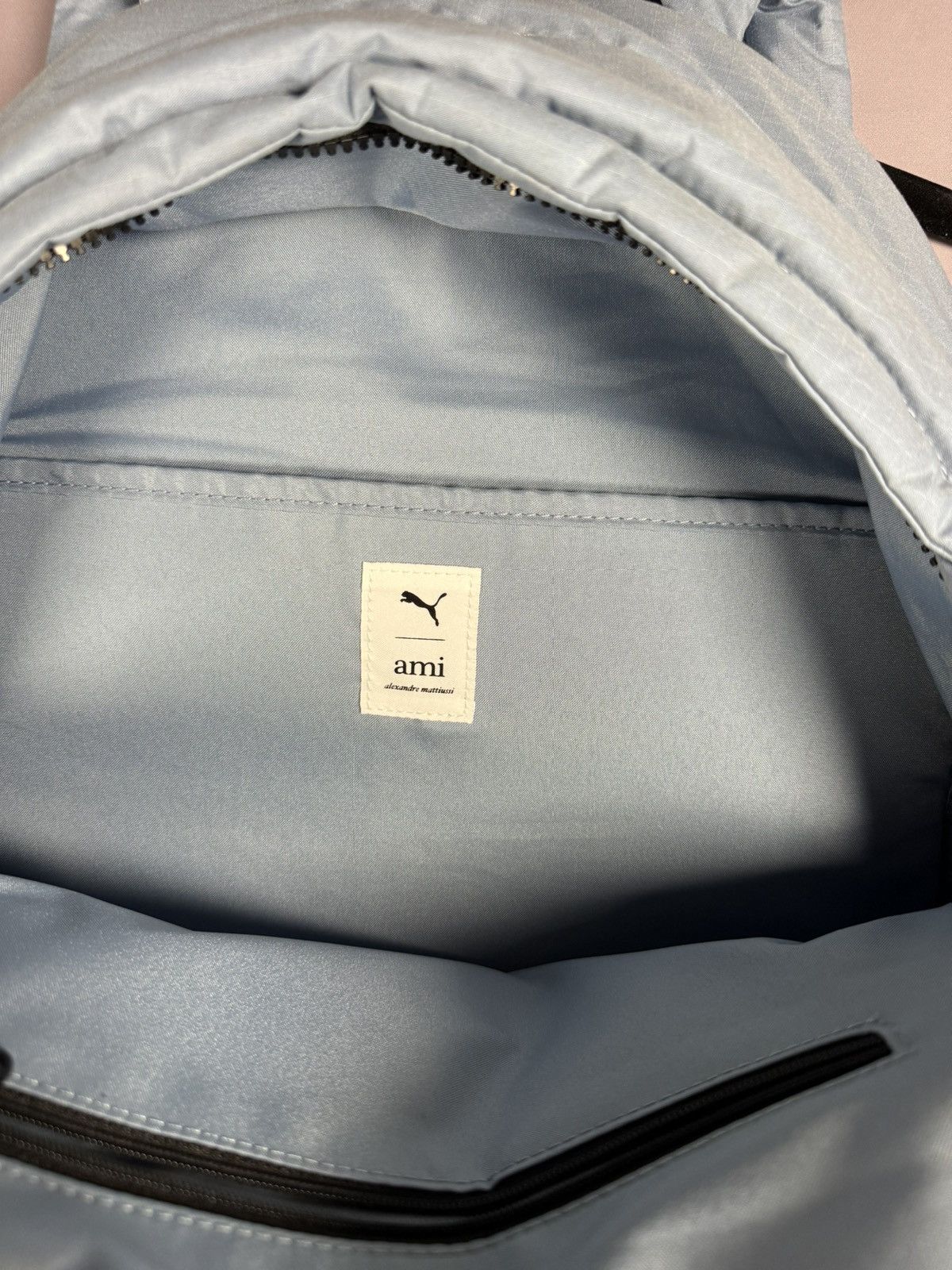 AMI × Puma Puma x Ami Blue Backpack Streetwear Size ONE SIZE - 9 Thumbnail