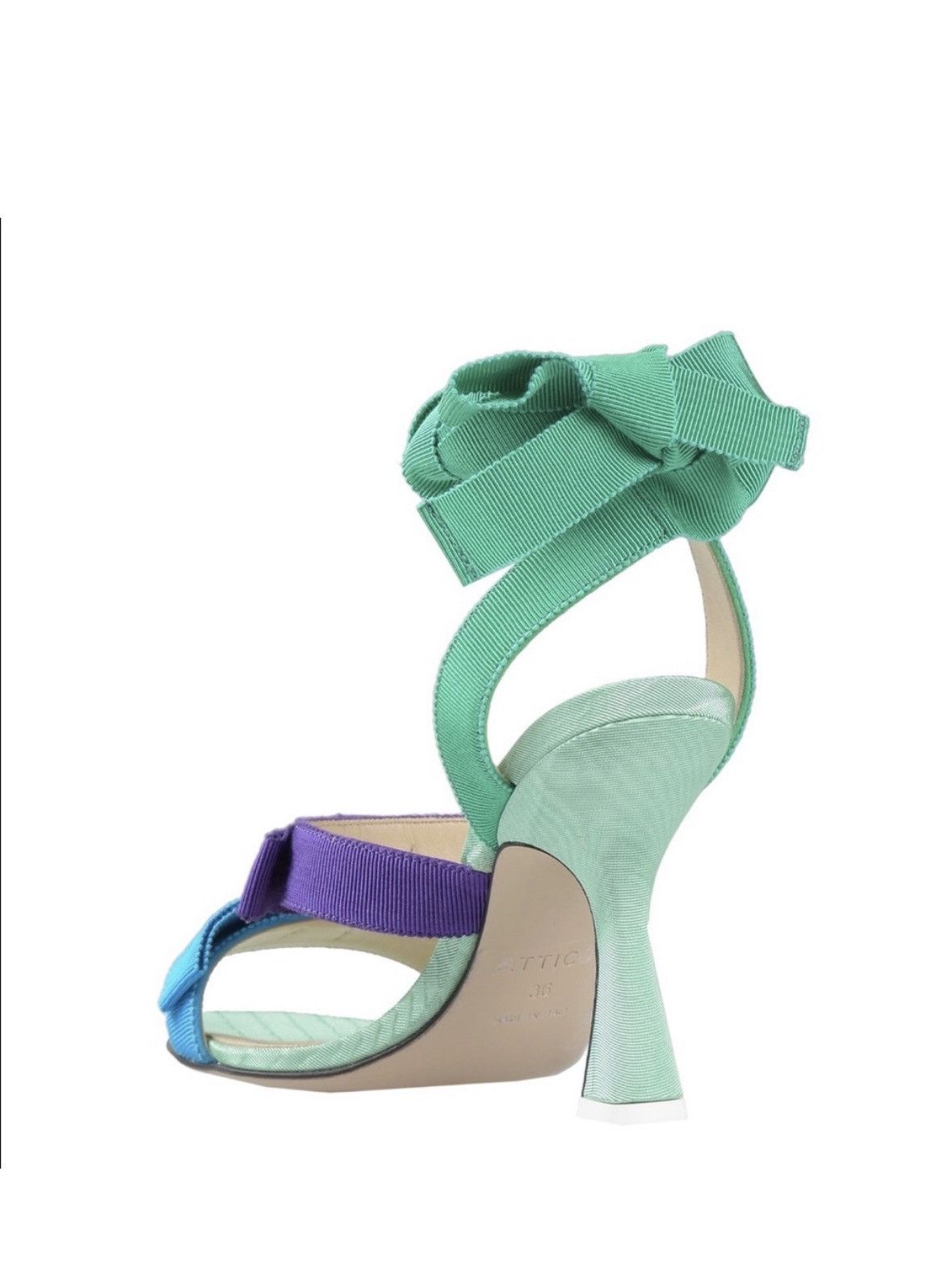 The Attico The attico Multicolored Ribbon Leather Strap Design Sandals Size US 5 / IT 35 - 2 Thumbnail