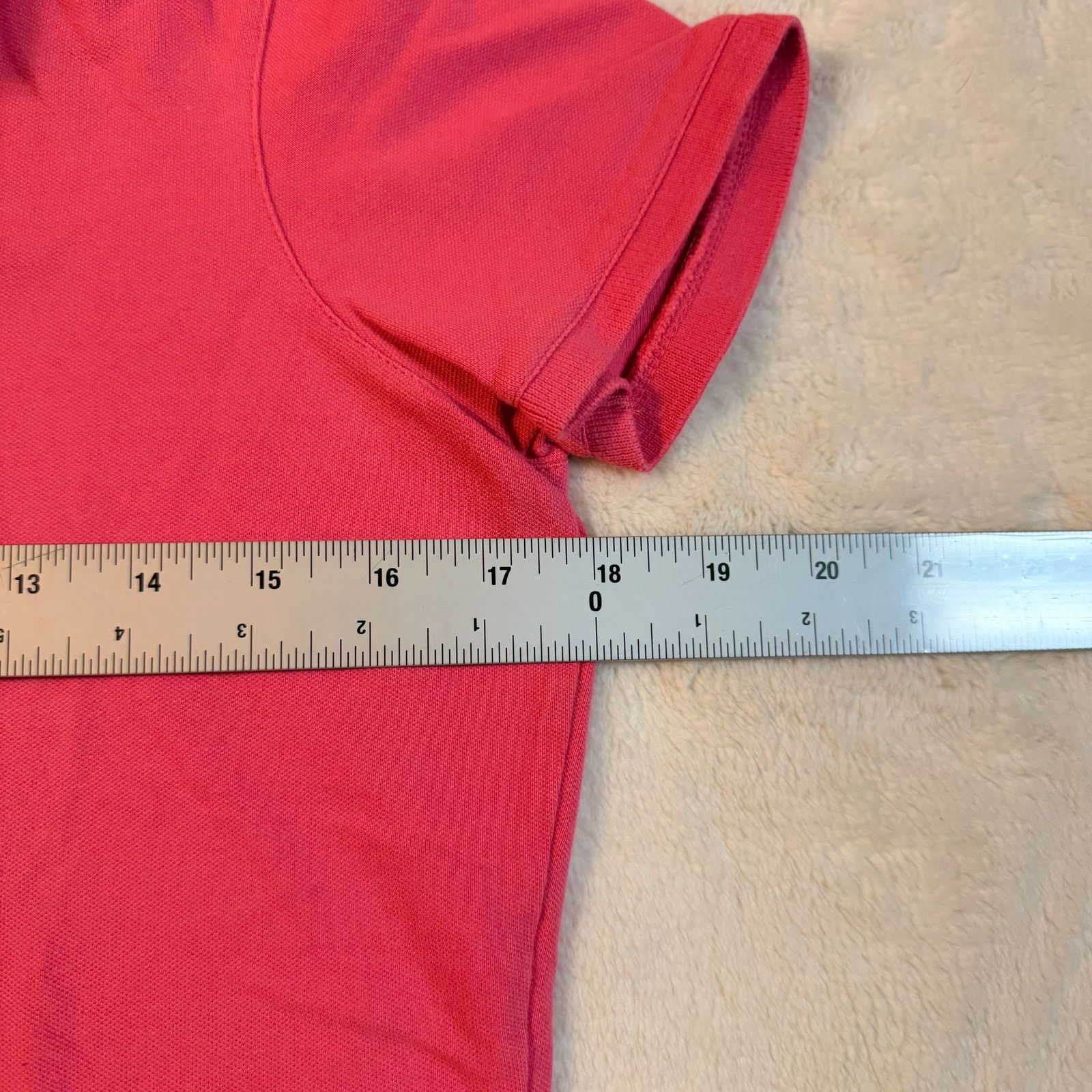 Izod Vintage Pink Womens Izod Polo Size S / US 4 / IT 40 - 4 Thumbnail
