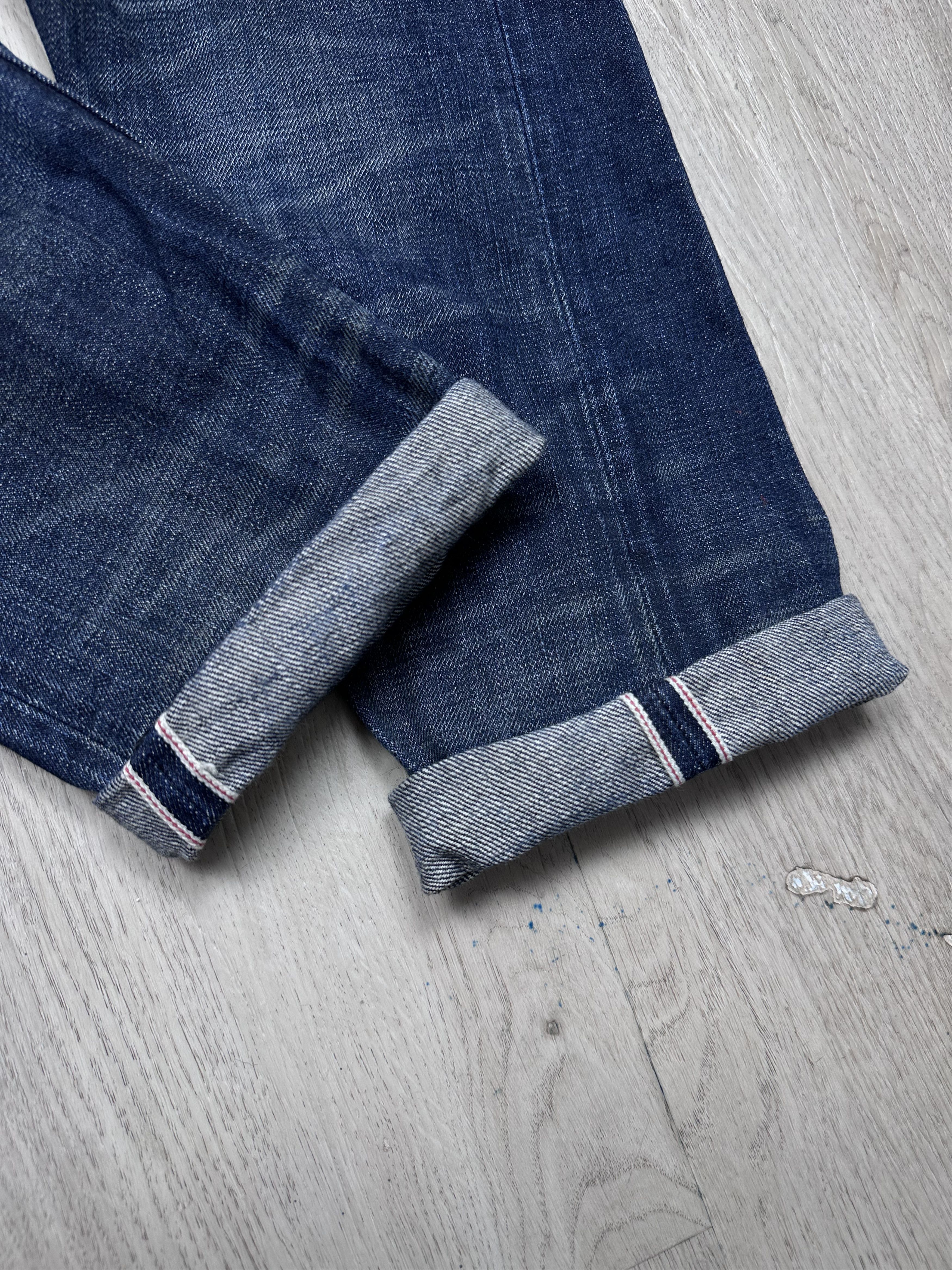 Allsaints Allsaints Mens Wamwam Gun Selvedge Denim Pants Jeans Size US 32 / EU 48 - 7 Thumbnail