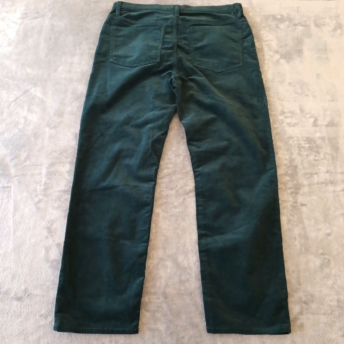 J.Crew J.Crew Pants Womens Size 31 Green Corduroy High Rise 32x27 Chino Straight Pockets Size 24" / US 00 / IT 34 - 7 Thumbnail