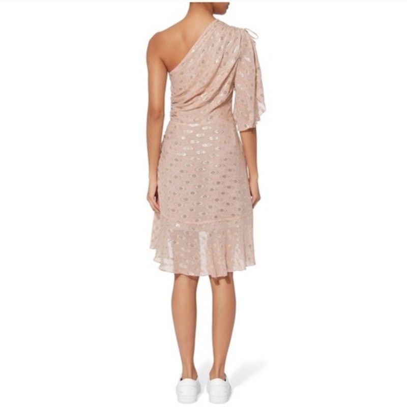 A.L.C. A.L.C. Misha Dress Intermix Exclusive pink gold silk size 4 Size S / US 4 / IT 40 - 4 Thumbnail