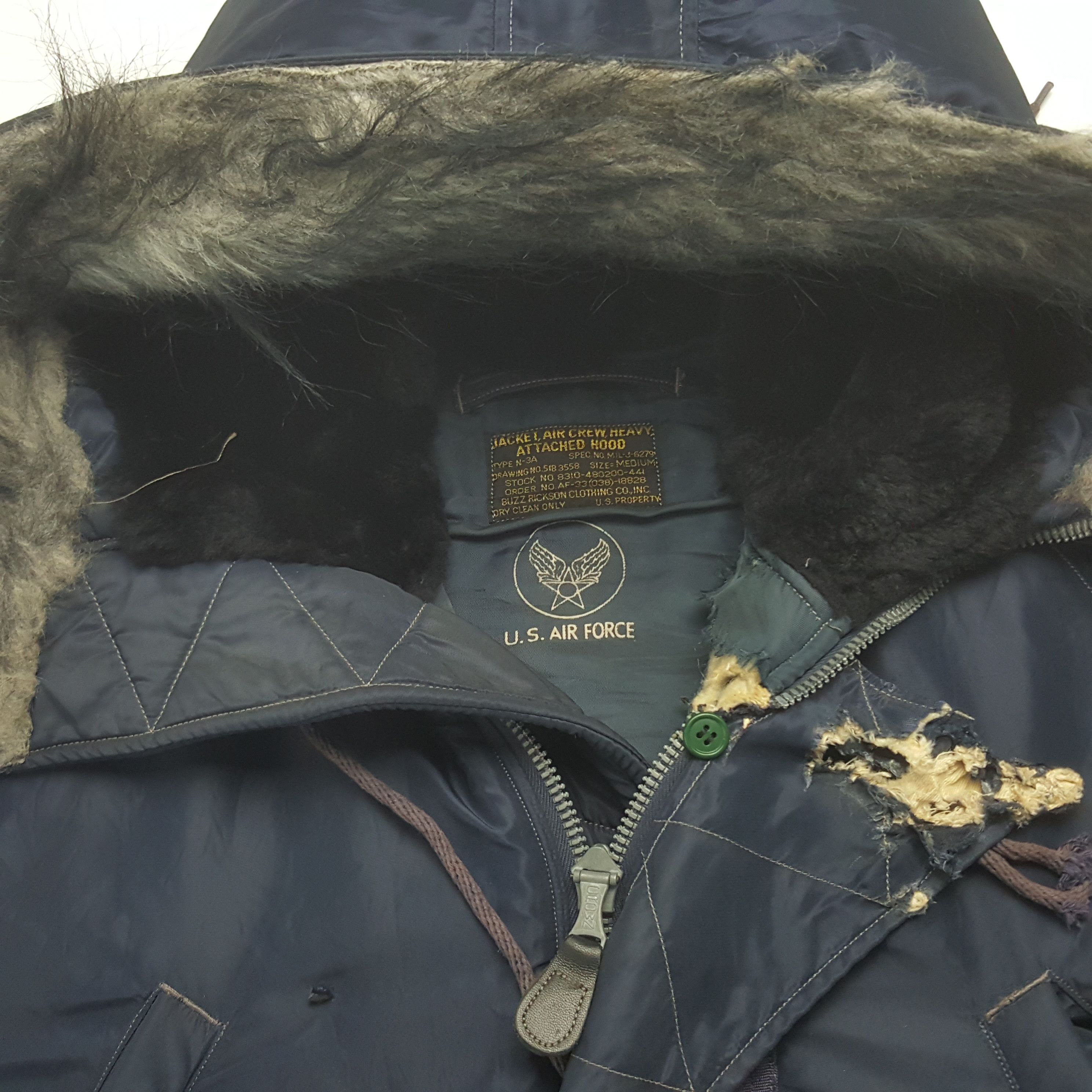 Buzz Rickson's Vintage Buzz Rickson's U.S. Air Force Bombers Jacket C303N11 Size US XL / EU 56 / 4 - 12 Thumbnail