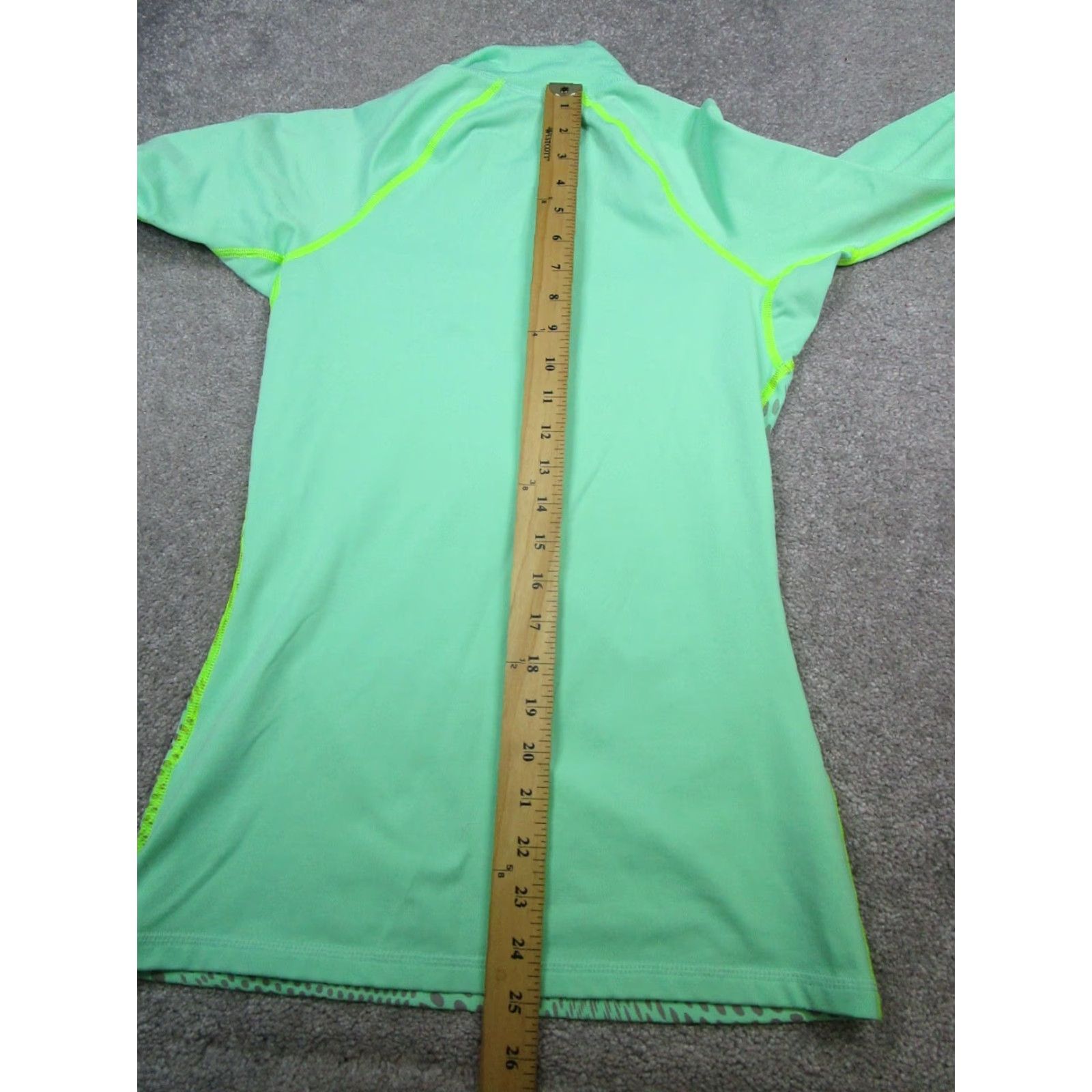 Nike Nike Pro Sweater Womens Small Green Training Half Zip Size S / US 4 / IT 40 - 7 Thumbnail