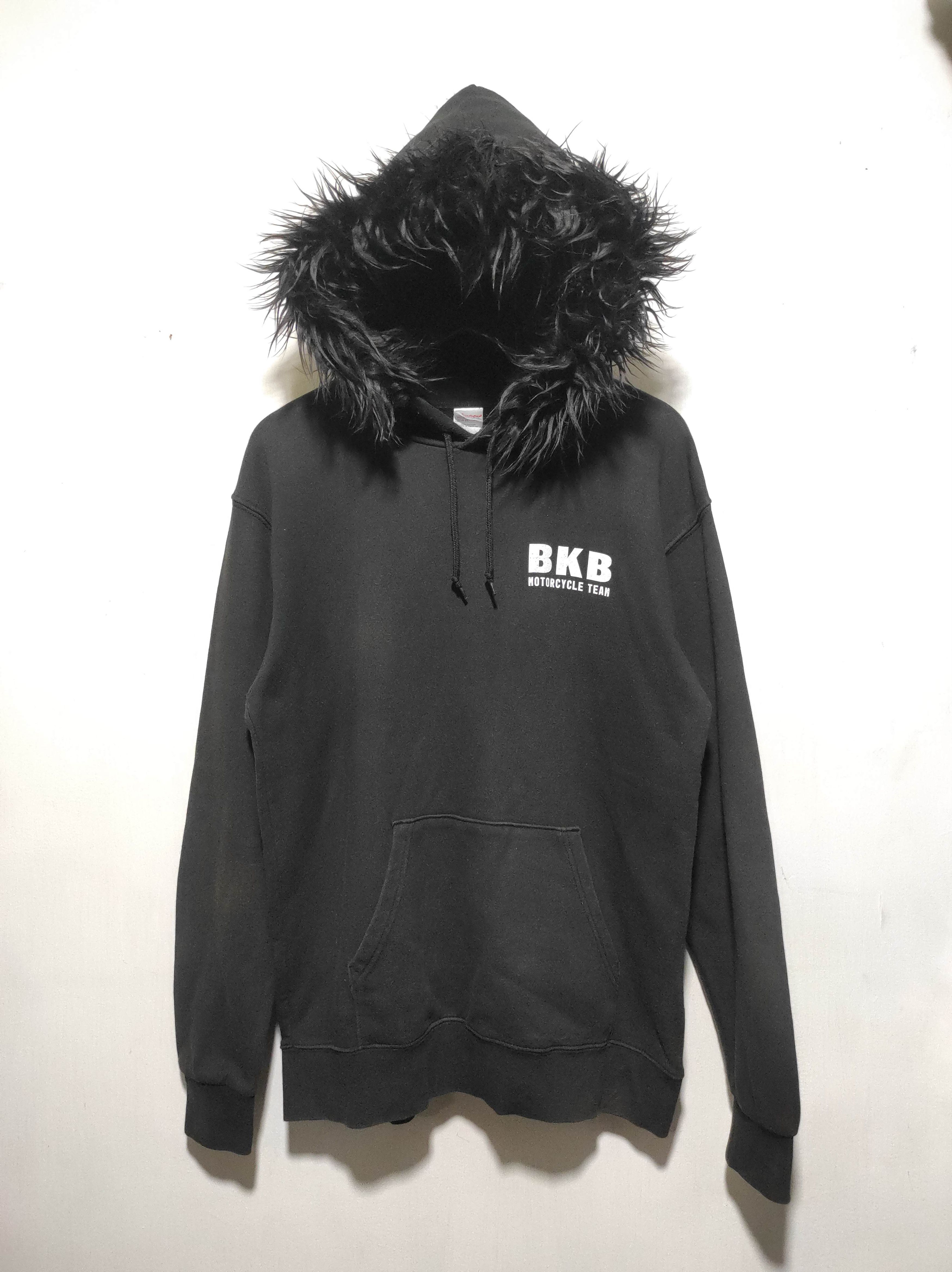 Hysteric Glamour BKB Motorcycle Team Printstar Fur Hoodie i6w9 LBG style Size US L / EU 52-54 / 3 - 3 Thumbnail