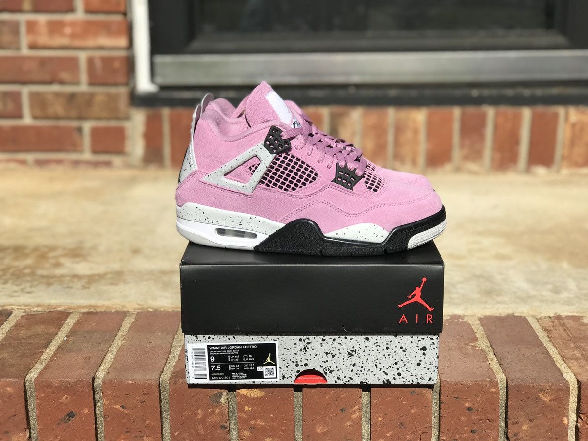 Jordan Brand Air Jordan Retro 4 Orchid Size 9W 7.5M Grailed