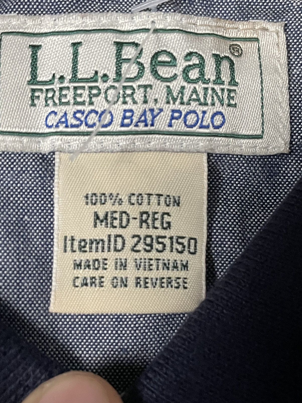 Japanese Brand × L.L. Bean × Vintage Vintage L.L Bean Polo T-shirt (73) Size US M / EU 48-50 / 2 - 10 Thumbnail