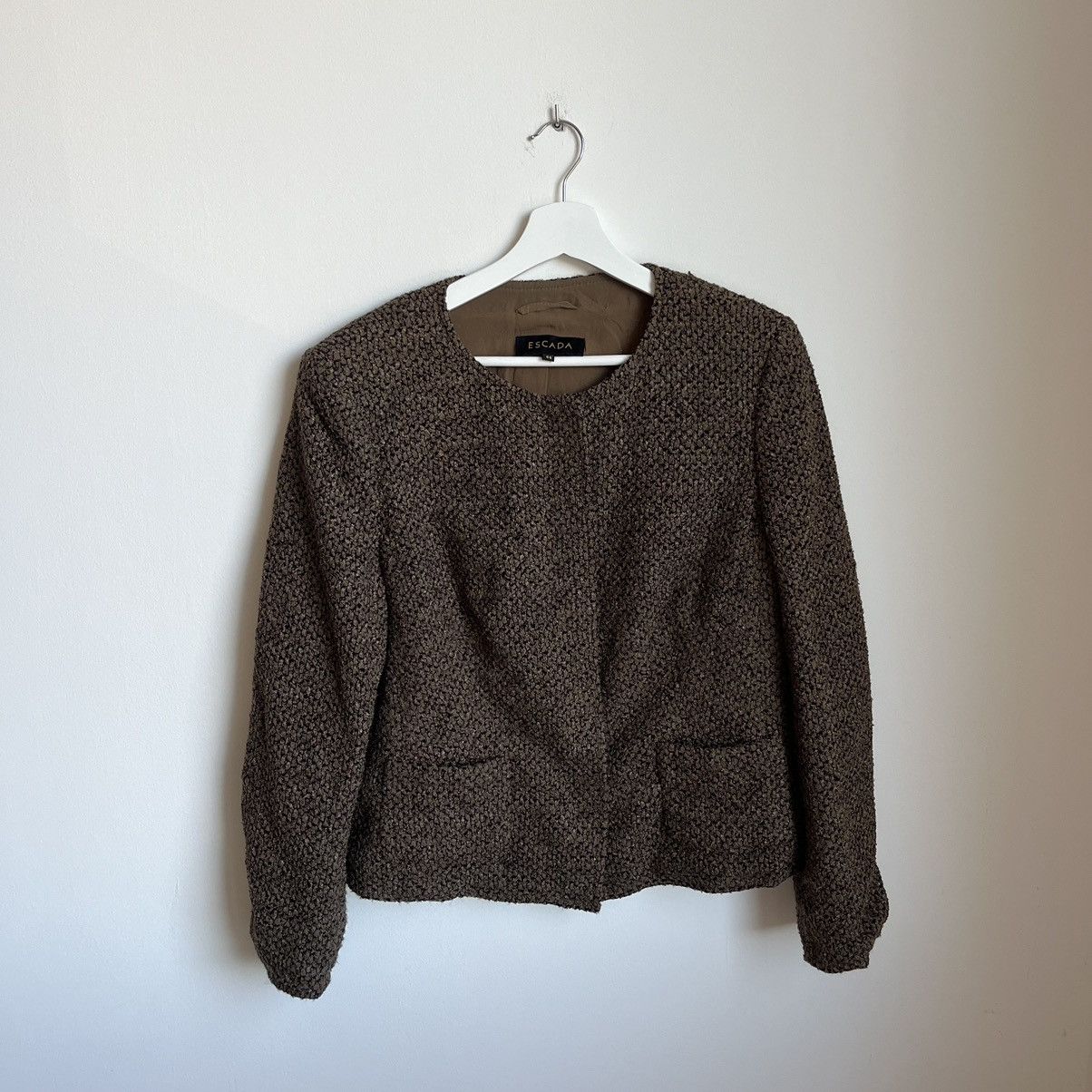 Escada Escada Women’s Brown Blazer 44 Size M / US 6-8 / IT 42-44 - 1 Thumbnail
