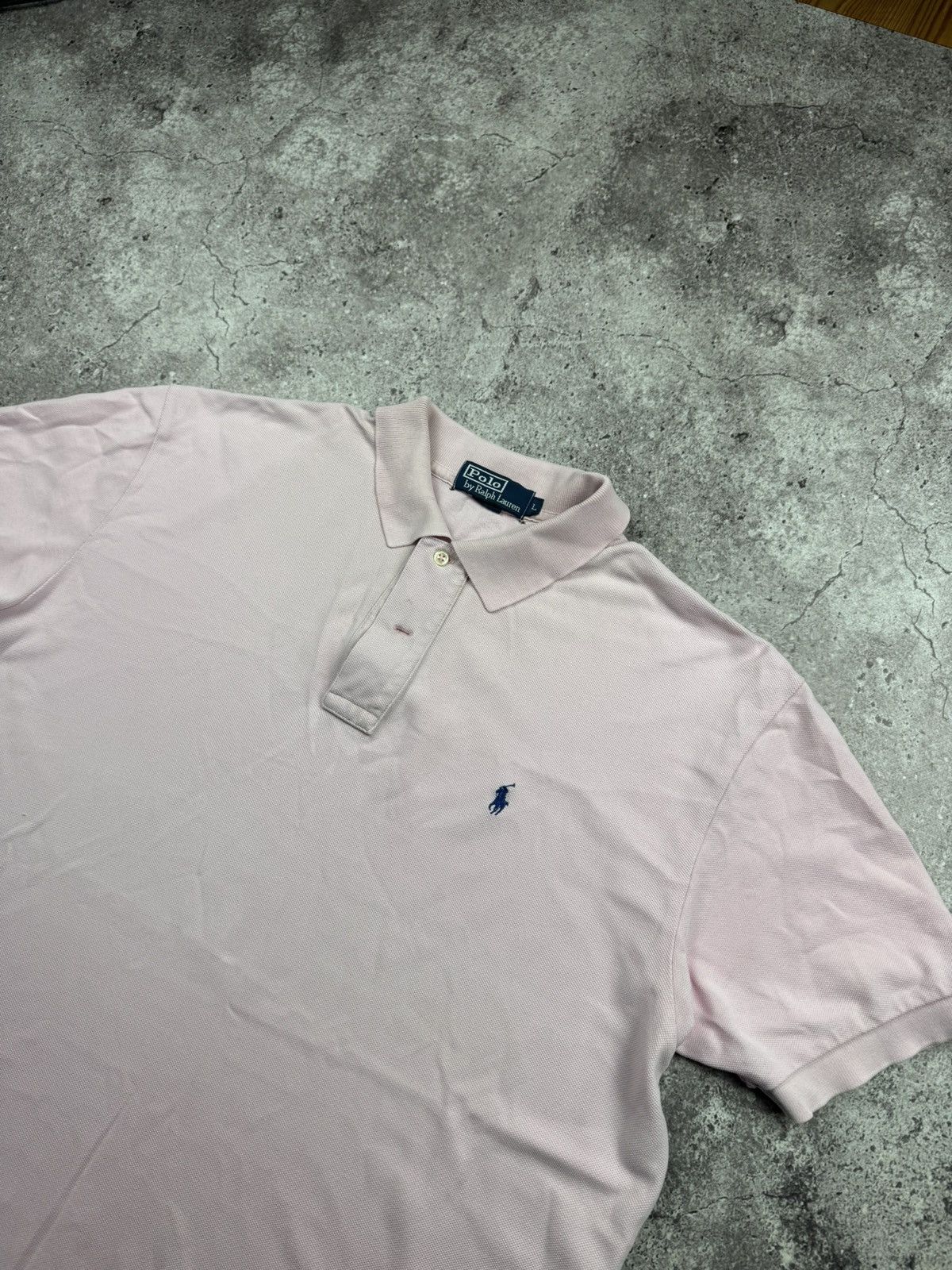Polo Ralph Lauren Y2K Vintage Polo Ralph Lauren Pink Polos Rugby Shirt Japan Size US L / EU 52-54 / 3 - 2 Thumbnail