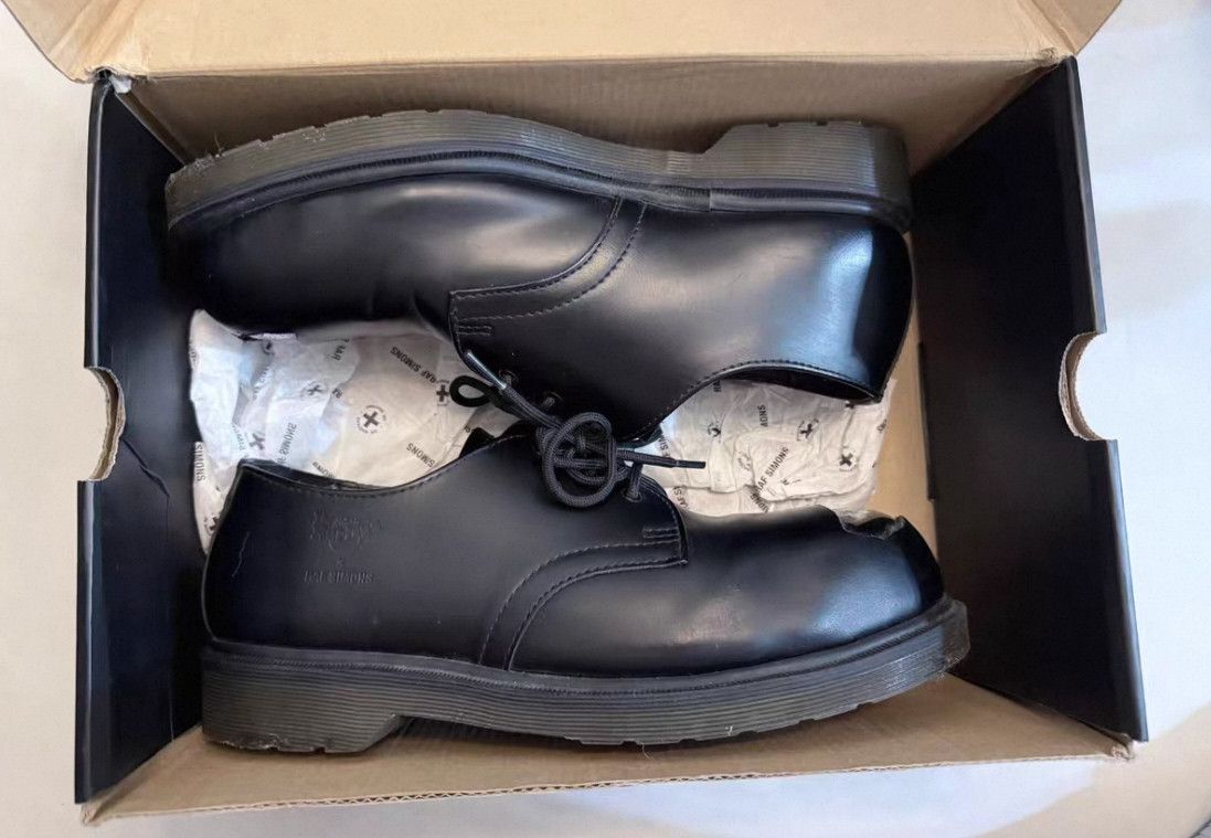 Raf Simons Raf Simons x Dr. Martens Double Iron Headed Leather Shoes Size US 9 / EU 42 - 4 Thumbnail