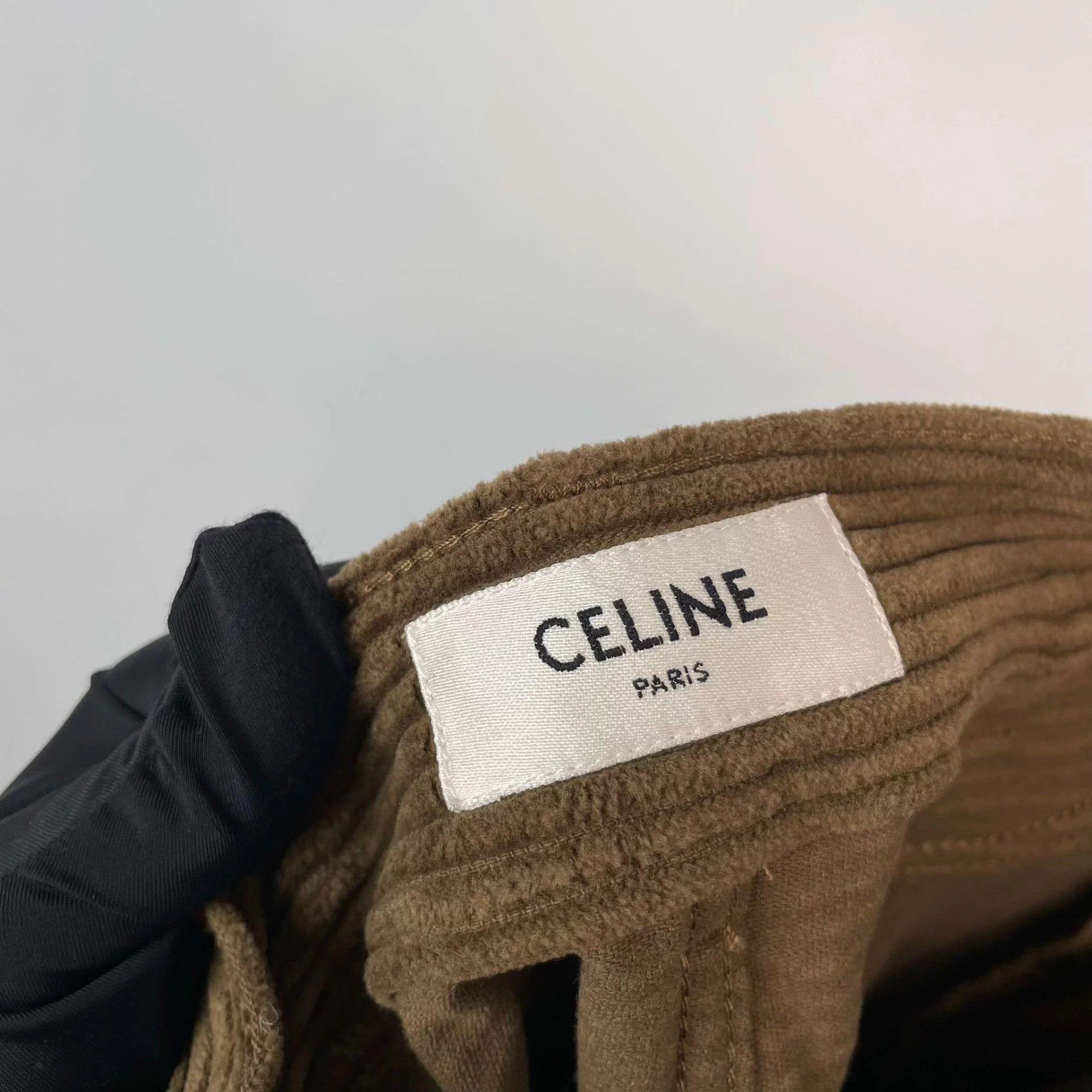 Celine Celine corduroy pants 24 brown Size 24" / US 00 / IT 34 - 5 Thumbnail
