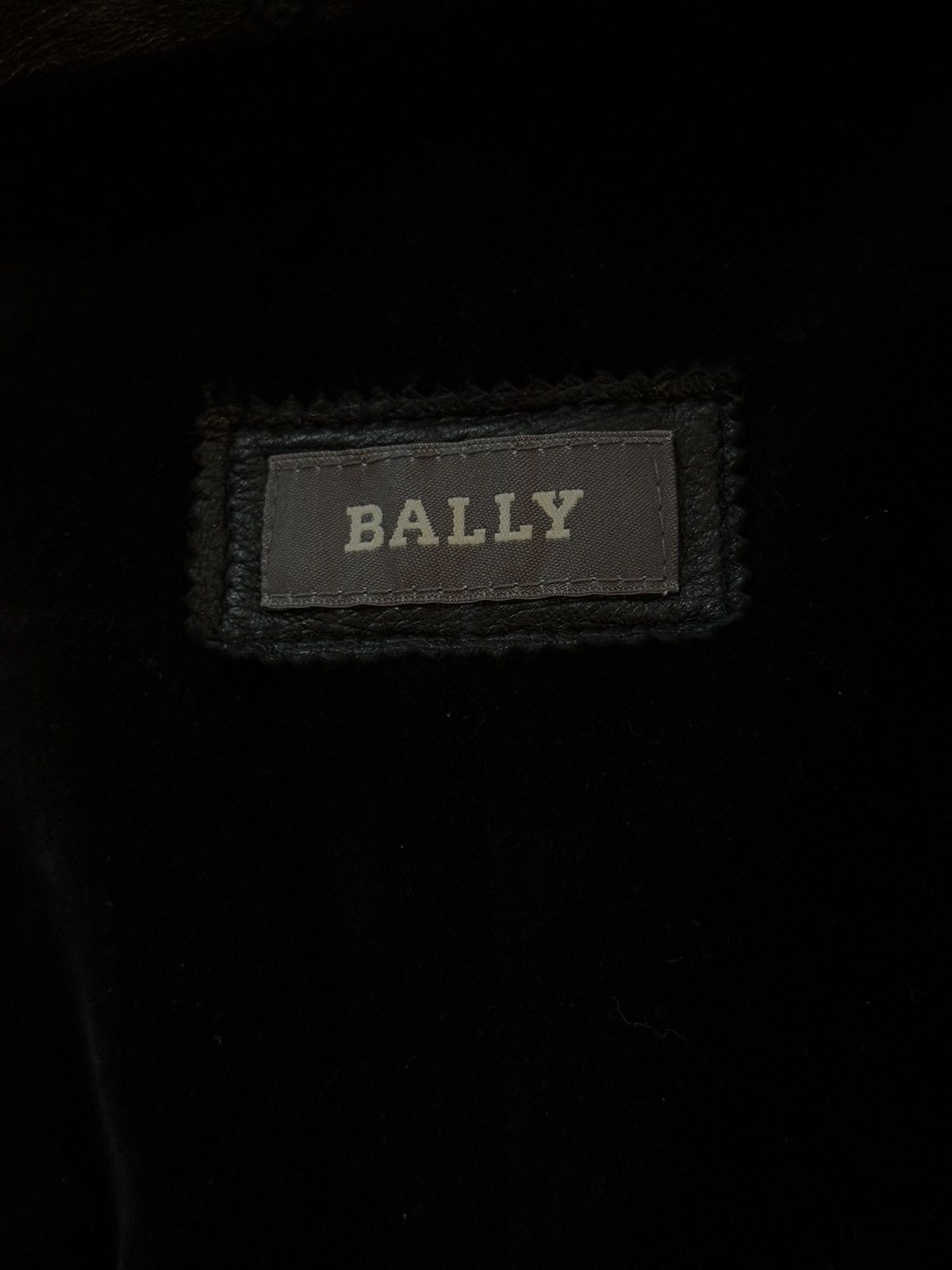 Bally × Designer Bally luxury leather coat jacket Size L / US 10 / IT 46 - 7 Thumbnail