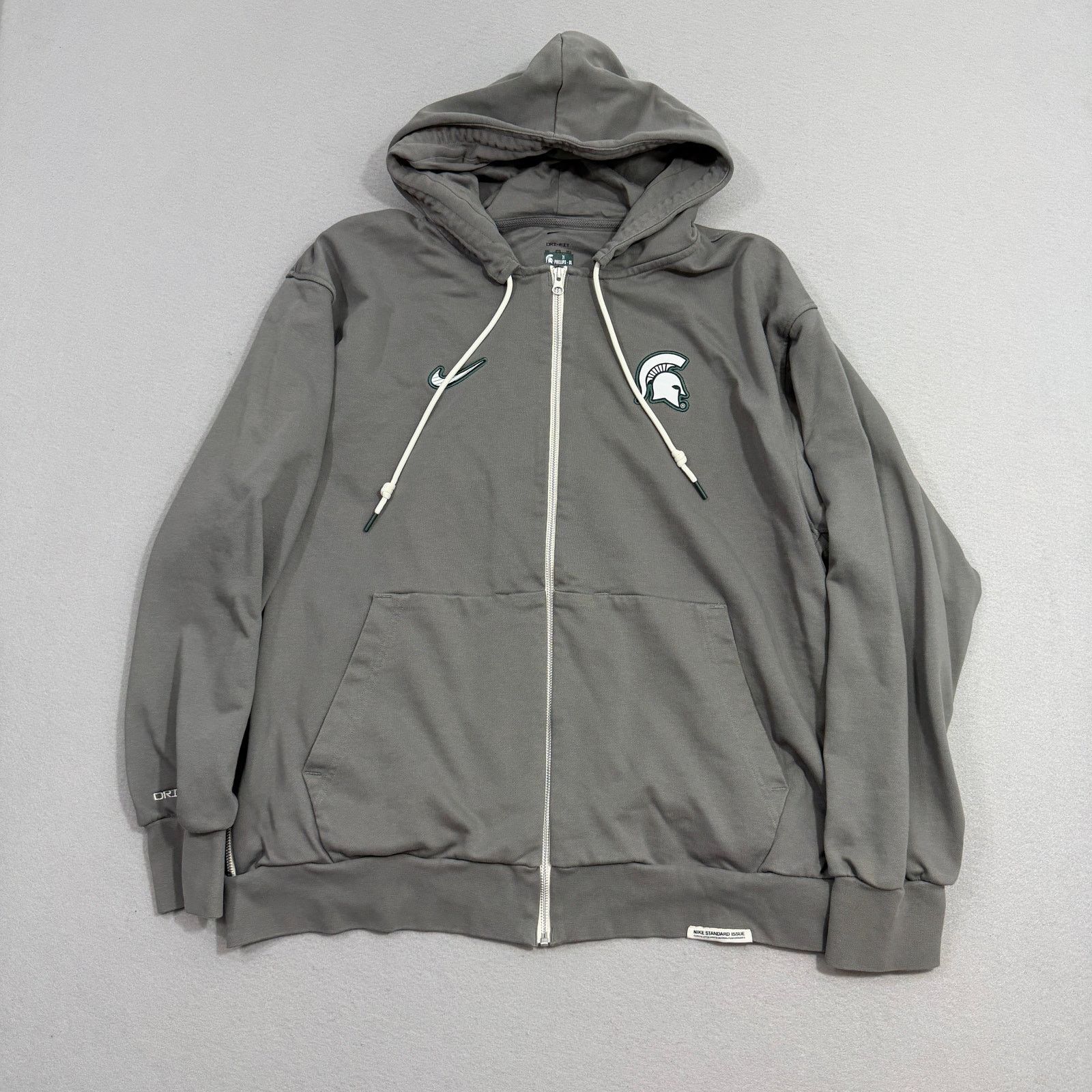 Nike Nike Michigan State Spartans Full Zip Hoodie Men's 3XL MSU Size US XXL / EU 58 / 5 - 1 Thumbnail