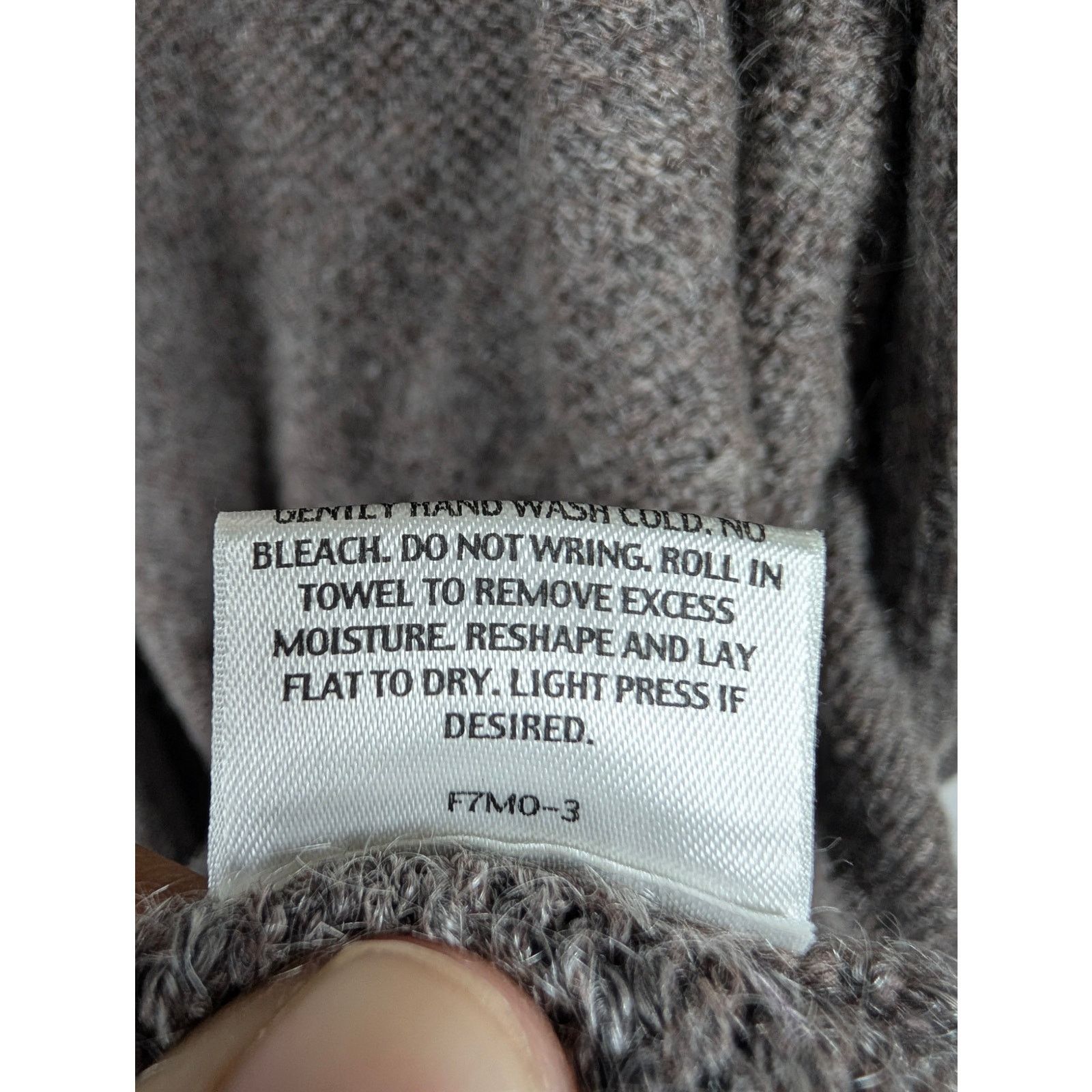 Eileen Fisher Eileen Fisher Petite Long Cardigan Gray Wool Blend Sweater Size L / US 10 / IT 46 - 5 Thumbnail