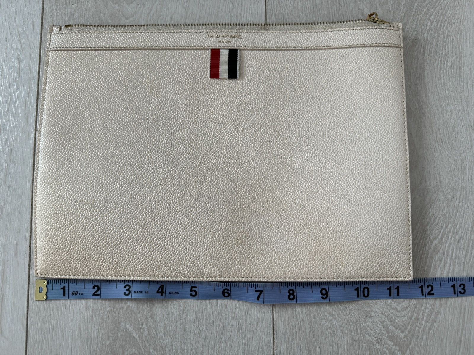 Thom Browne Thom Browne Leather Clutch Size ONE SIZE - 5 Thumbnail