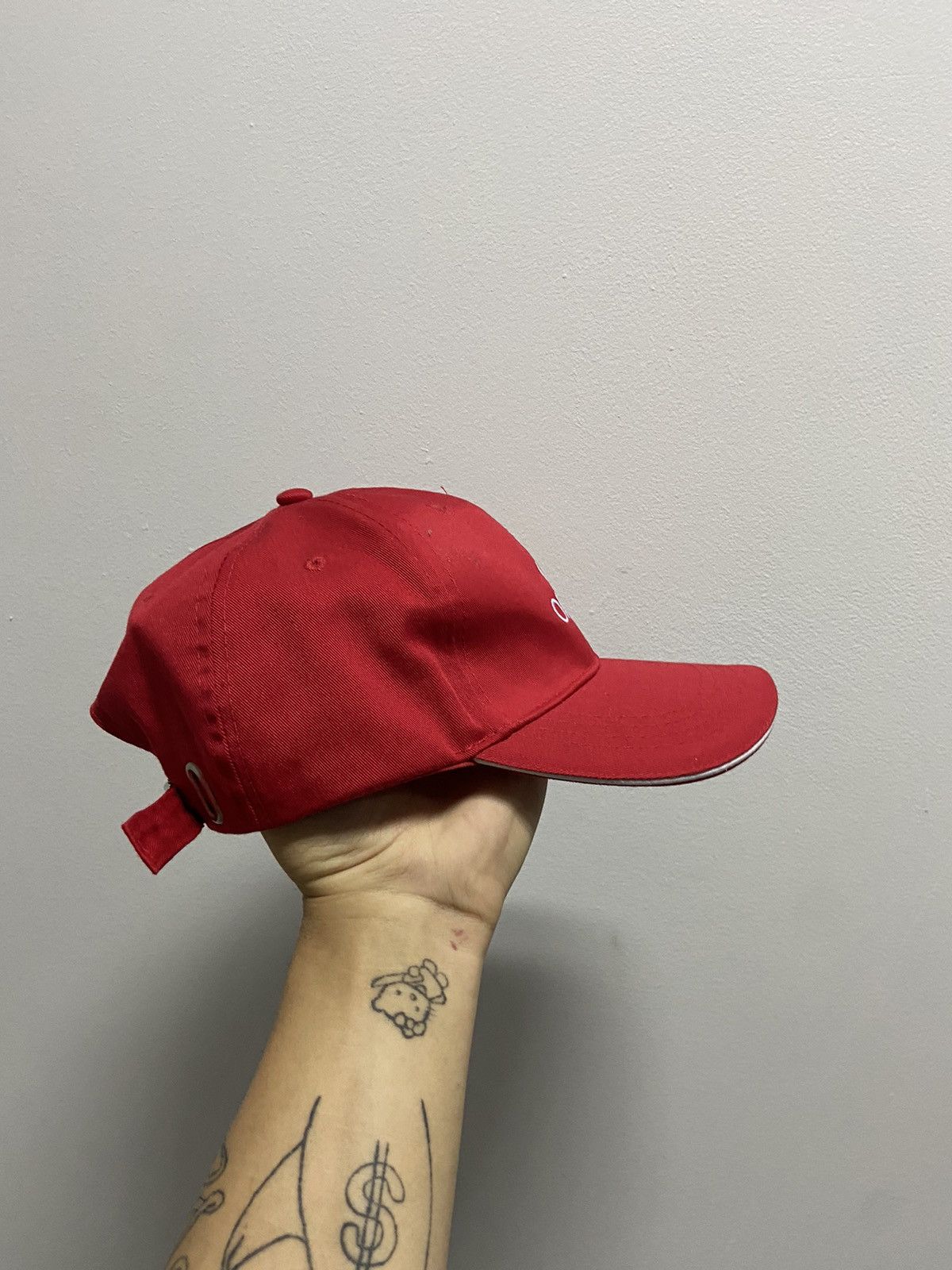 Omega Omega big logo cap vintage Size ONE SIZE - 2 Thumbnail