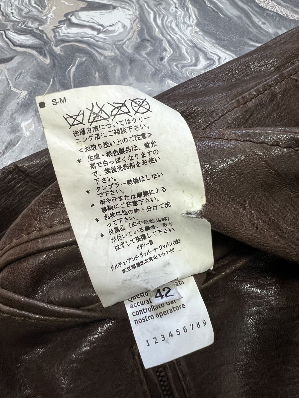 Dolce & Gabbana Dolce & Gabbana Cargo Belted biker Leather Jacket Size M / US 6-8 / IT 42-44 - 8 Thumbnail