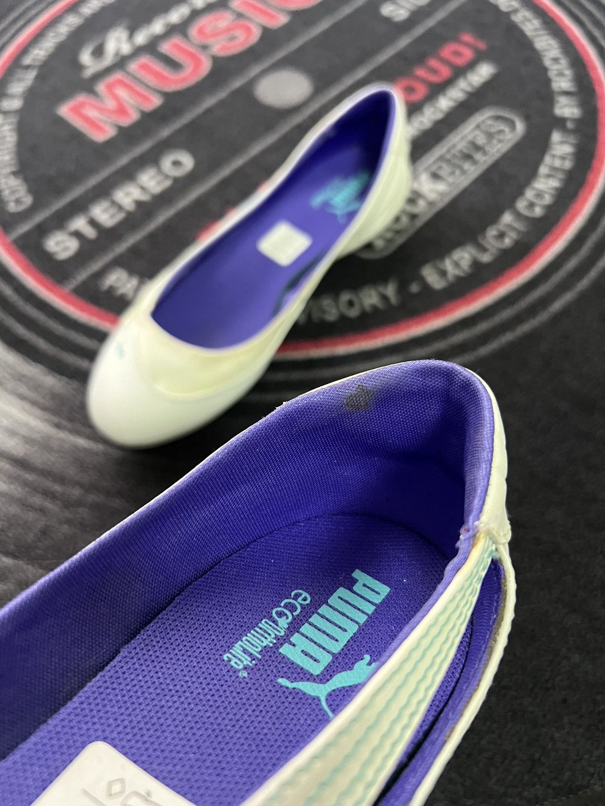 Puma × Vintage Vintage Puma Futuristic Y2K Ballet Flat Shoes Size US 8 / IT 38 - 15 Thumbnail