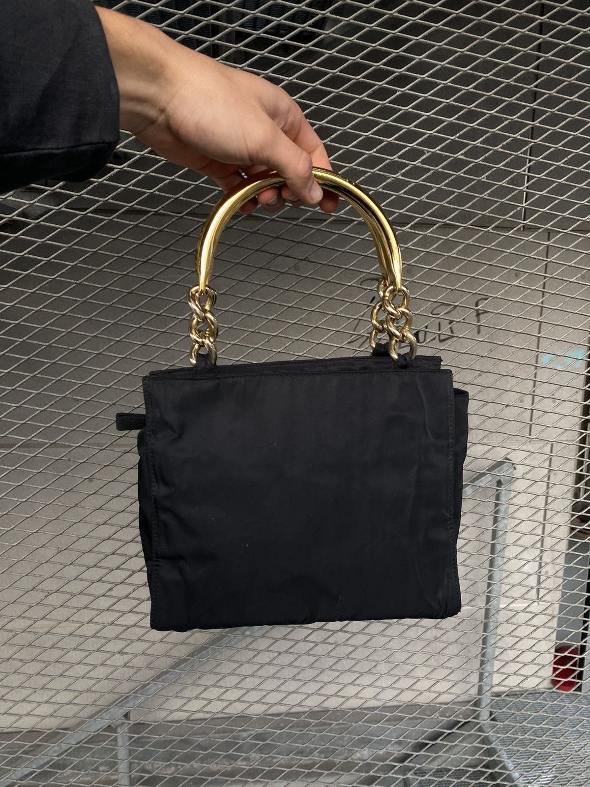 Prada Prada Nylon Handbag Size ONE SIZE - 14 Thumbnail