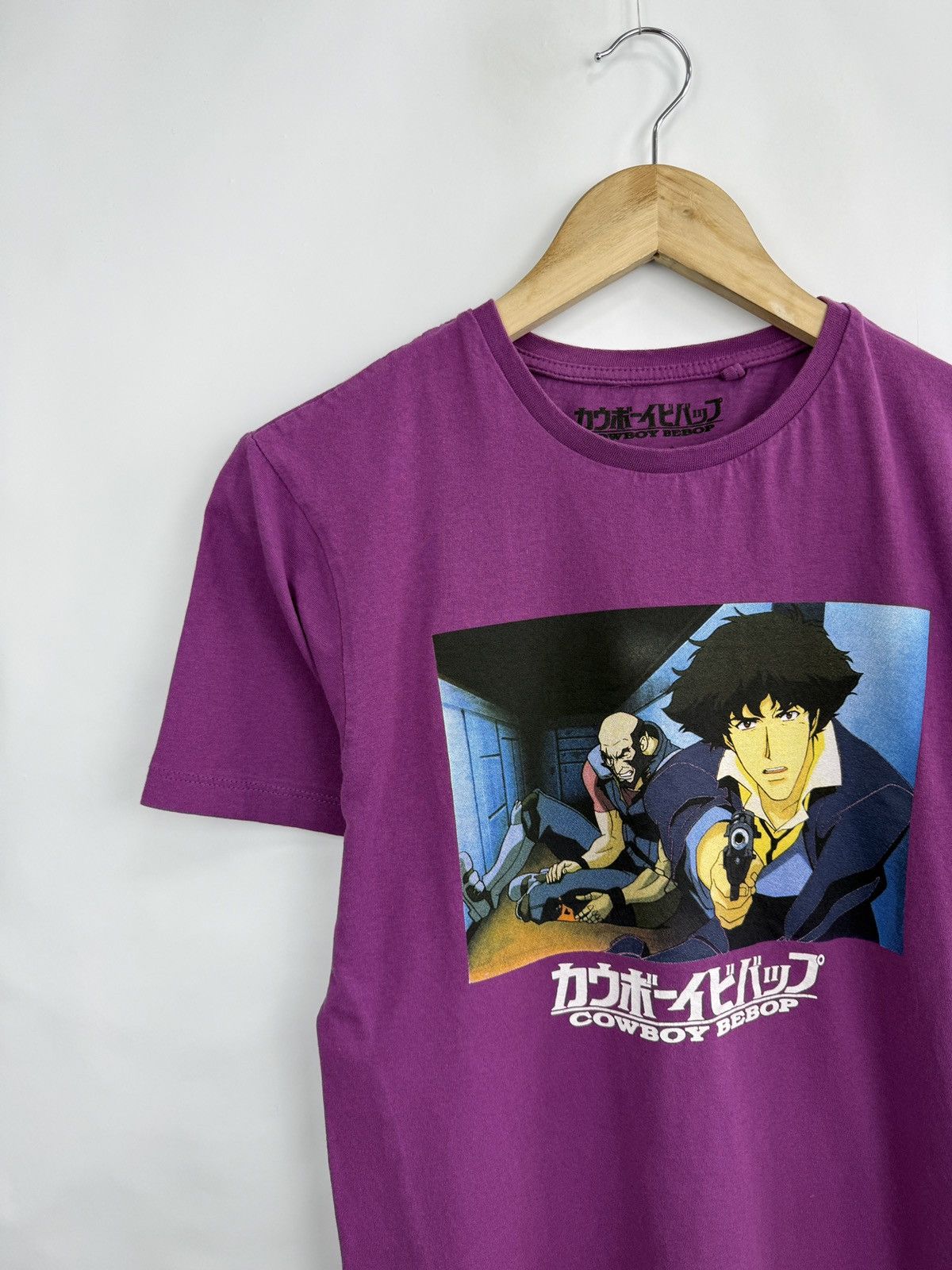 Anime 🇯🇵 Cowboy Bebop Anime Spike Spiegel Jet Black T-Shirt Japan Size US S / EU 44-46 / 1 - 3 Thumbnail