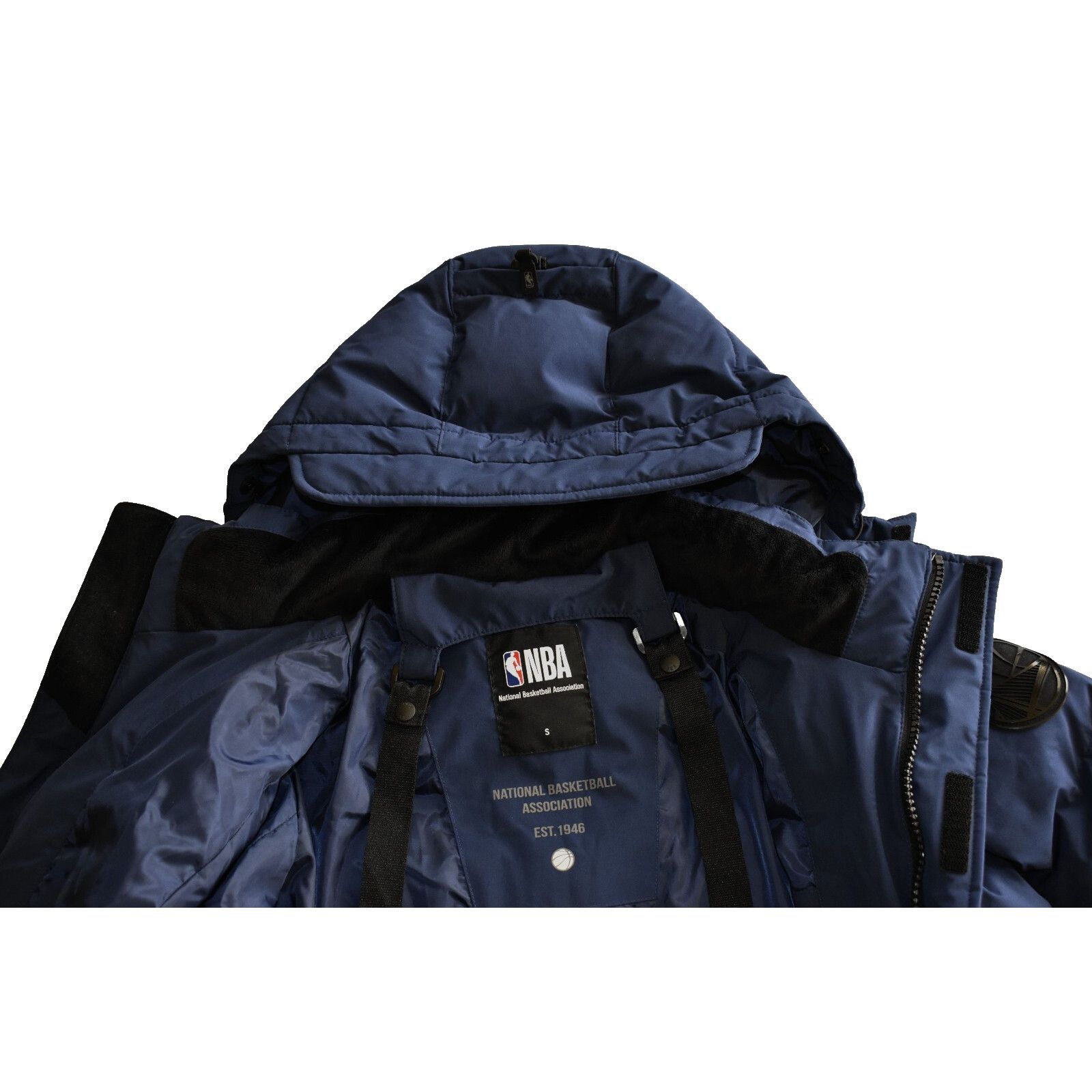 NBA NBA Golden State Warriors Down Parka Jacket N184DW040P Sz S Size US S / EU 44-46 / 1 - 5 Thumbnail