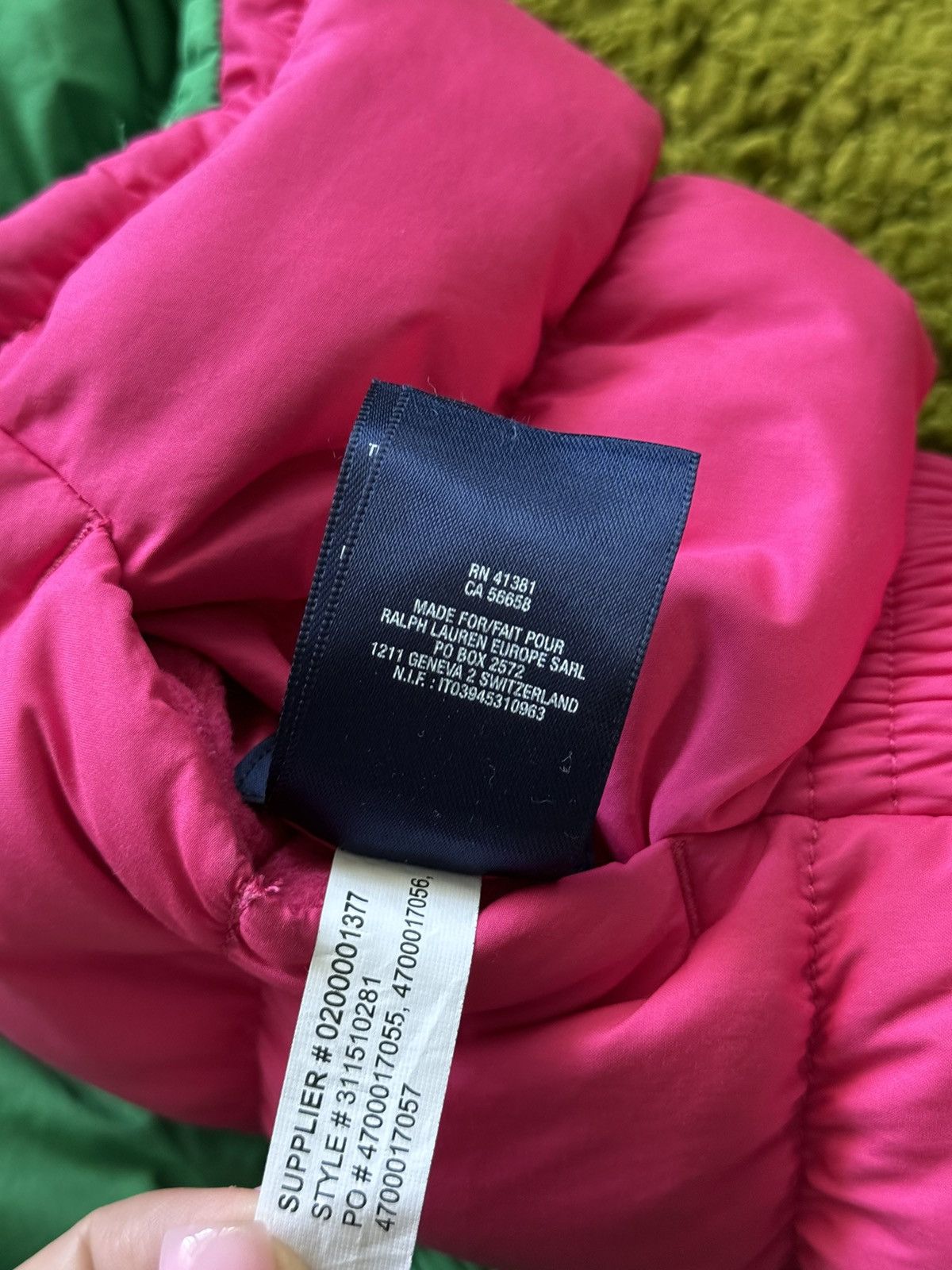 Designer × Polo Ralph Lauren × Ralph Lauren Polo Ralph Lauren kids 2t reversible puffer down vest Size XXS / US 00 / IT 34 - 12 Thumbnail