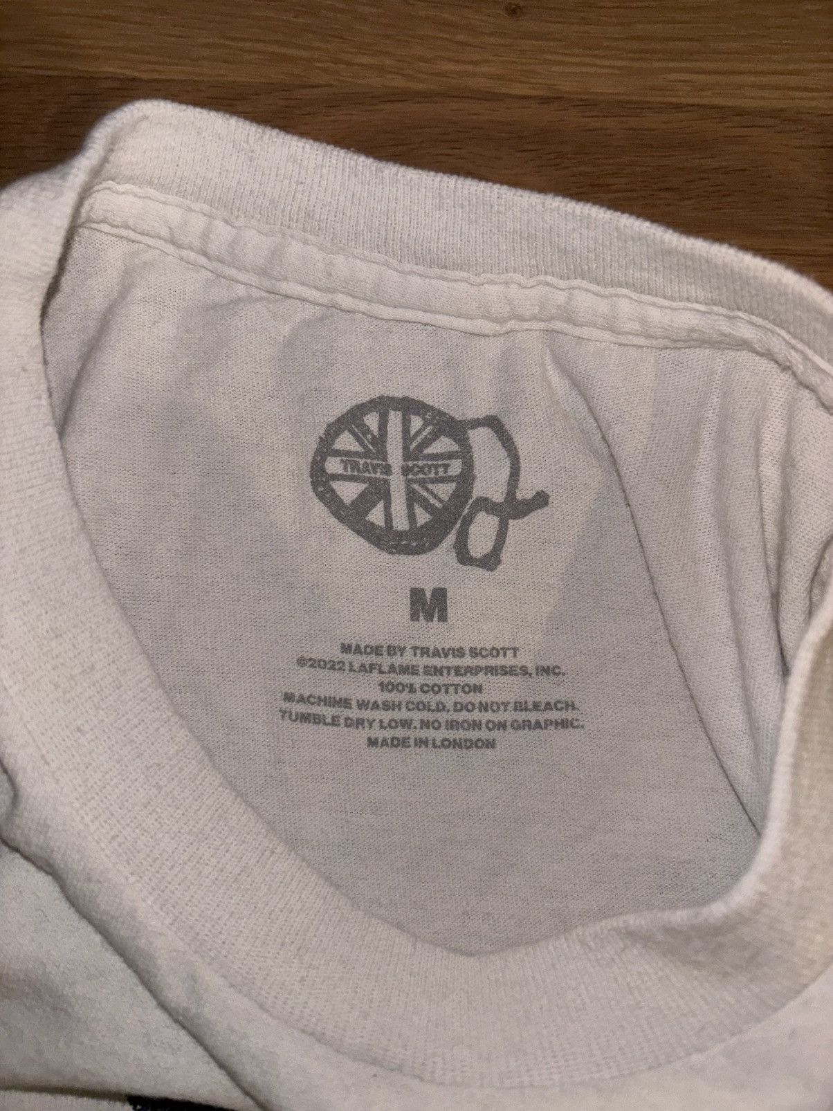 Travis Scott Travis Scott O2 Live Flame Jack Tee Size US M / EU 48-50 / 2 - 4 Thumbnail