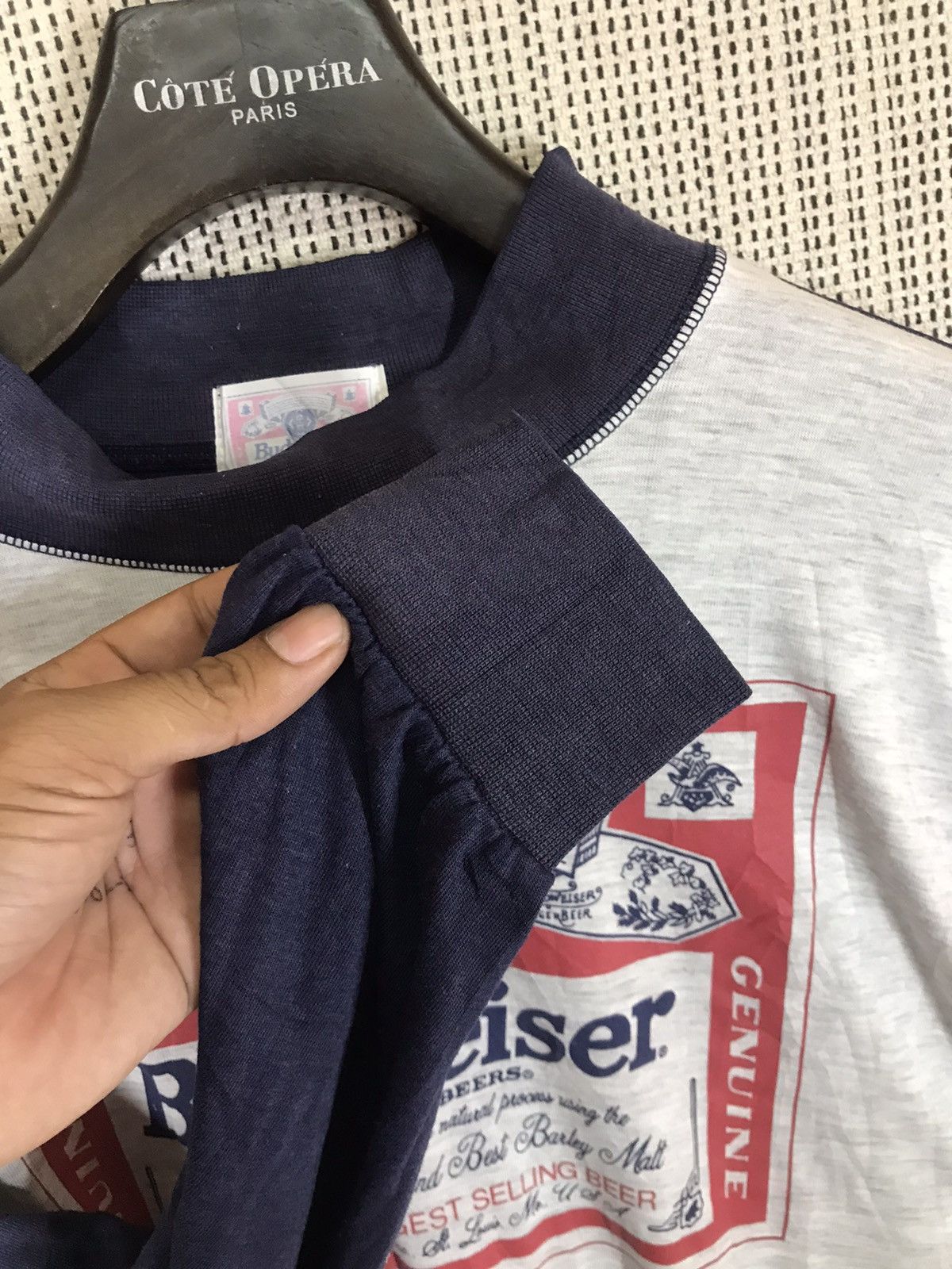 Budweiser ‼️VINTAGE BUDWRISER SWEATSHIRT DISTRESSED ‼️ Size US M / EU 48-50 / 2 - 4 Thumbnail