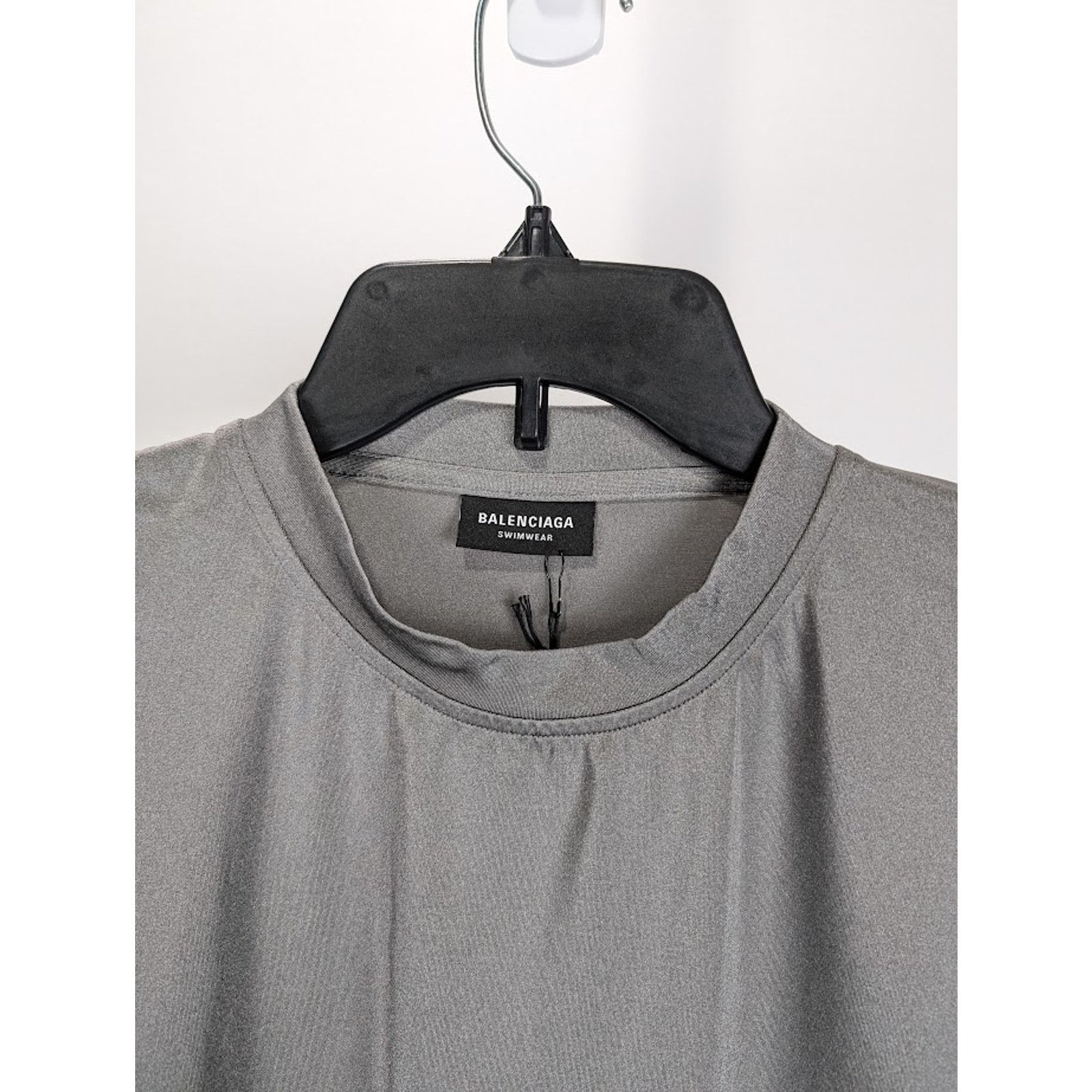 Balenciaga o1rshd1 Swim T-Shirt in Dark Grey Size US M / EU 48-50 / 2 - 5 Thumbnail