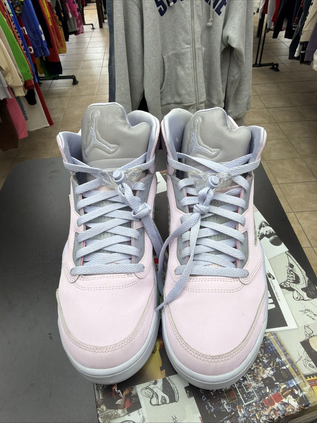 Jordan Brand Air Jordan 5 Retro Se Ester Pink DV0562-600 Men’s Size 10 Size US 10 / EU 43 - 11 Thumbnail