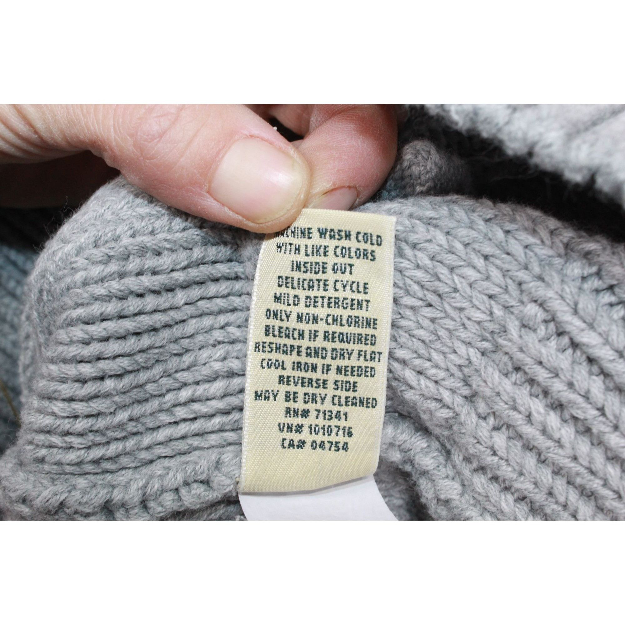L.L. Bean LL Bean Double L Mixed Cable Sweater Funnelneck Size L / US 10 / IT 46 - 9 Thumbnail